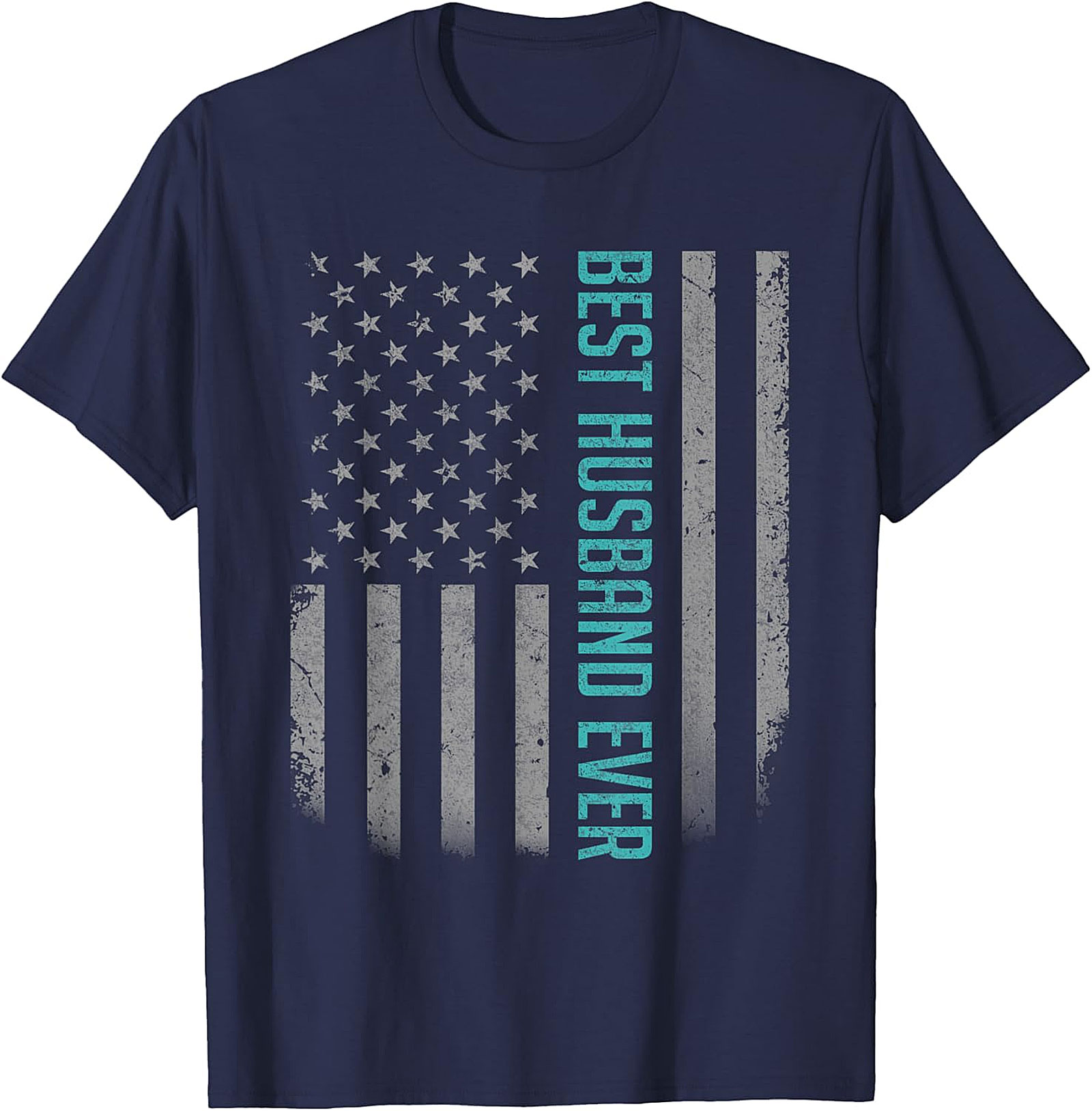 Best Husband Ever American Flag T-Shirt | Patriotic Gift