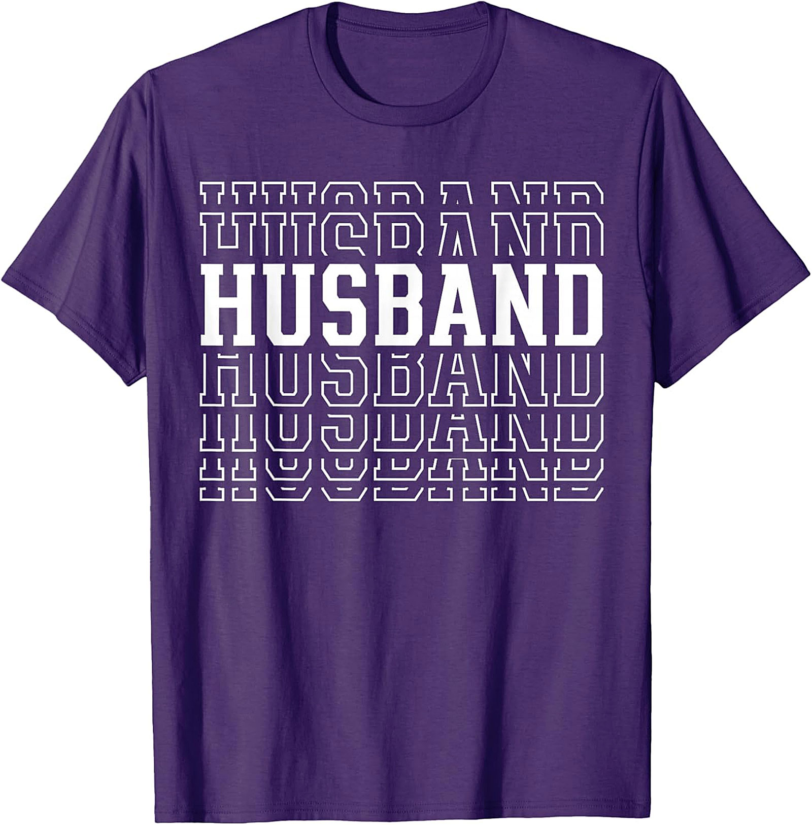 Stacked Husband Graphic Tee | Soft 100% Cotton Unisex Shirt