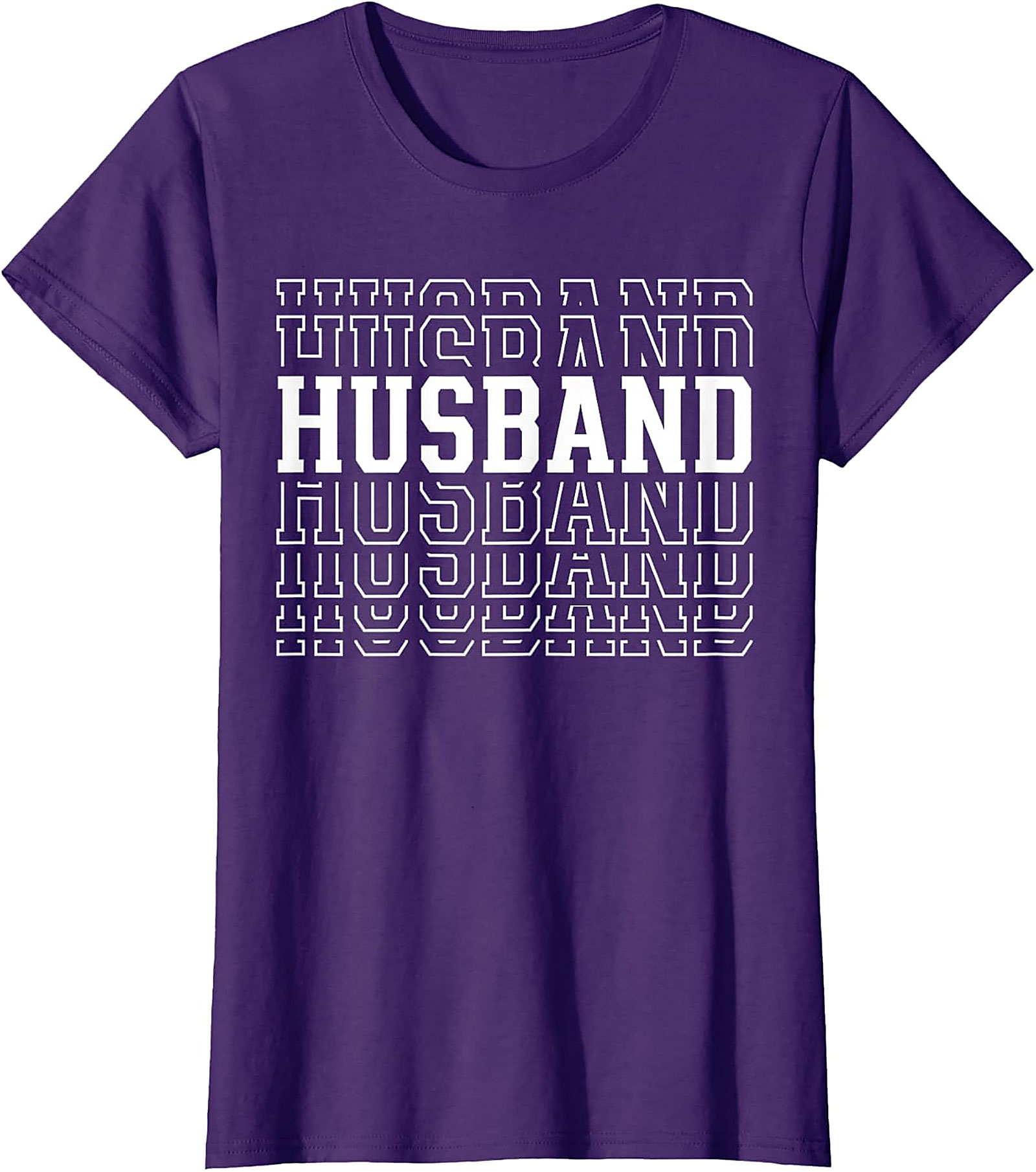 Stacked Husband Graphic Tee | Soft 100% Cotton Unisex Shirt
