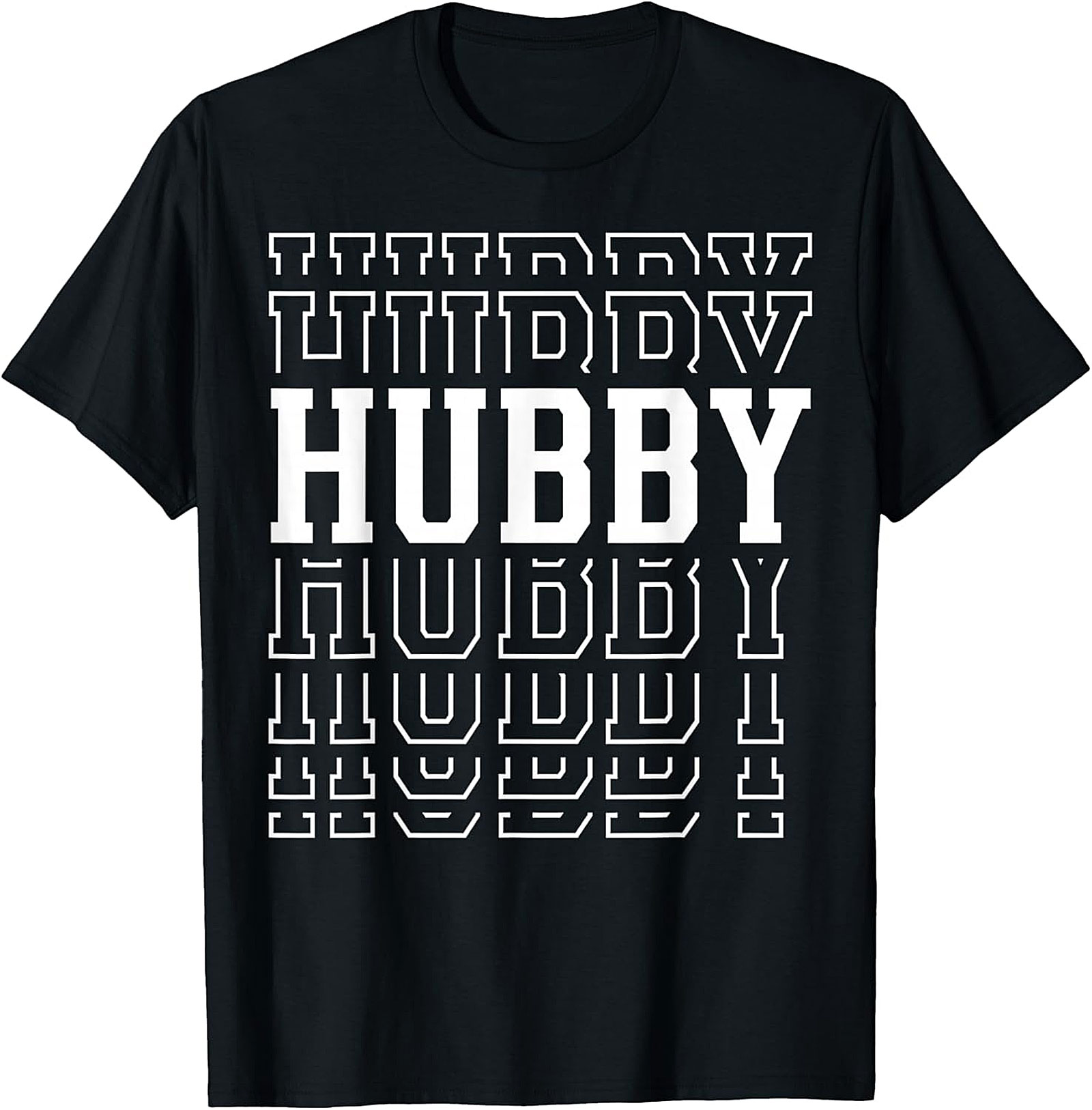 Stacked Hubby Graphic Tee | Soft Cotton Husband Gift Shirt
