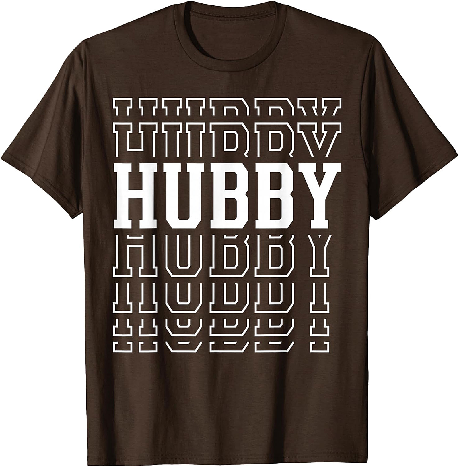 Stacked Hubby Graphic Tee | Soft Cotton Husband Gift Shirt