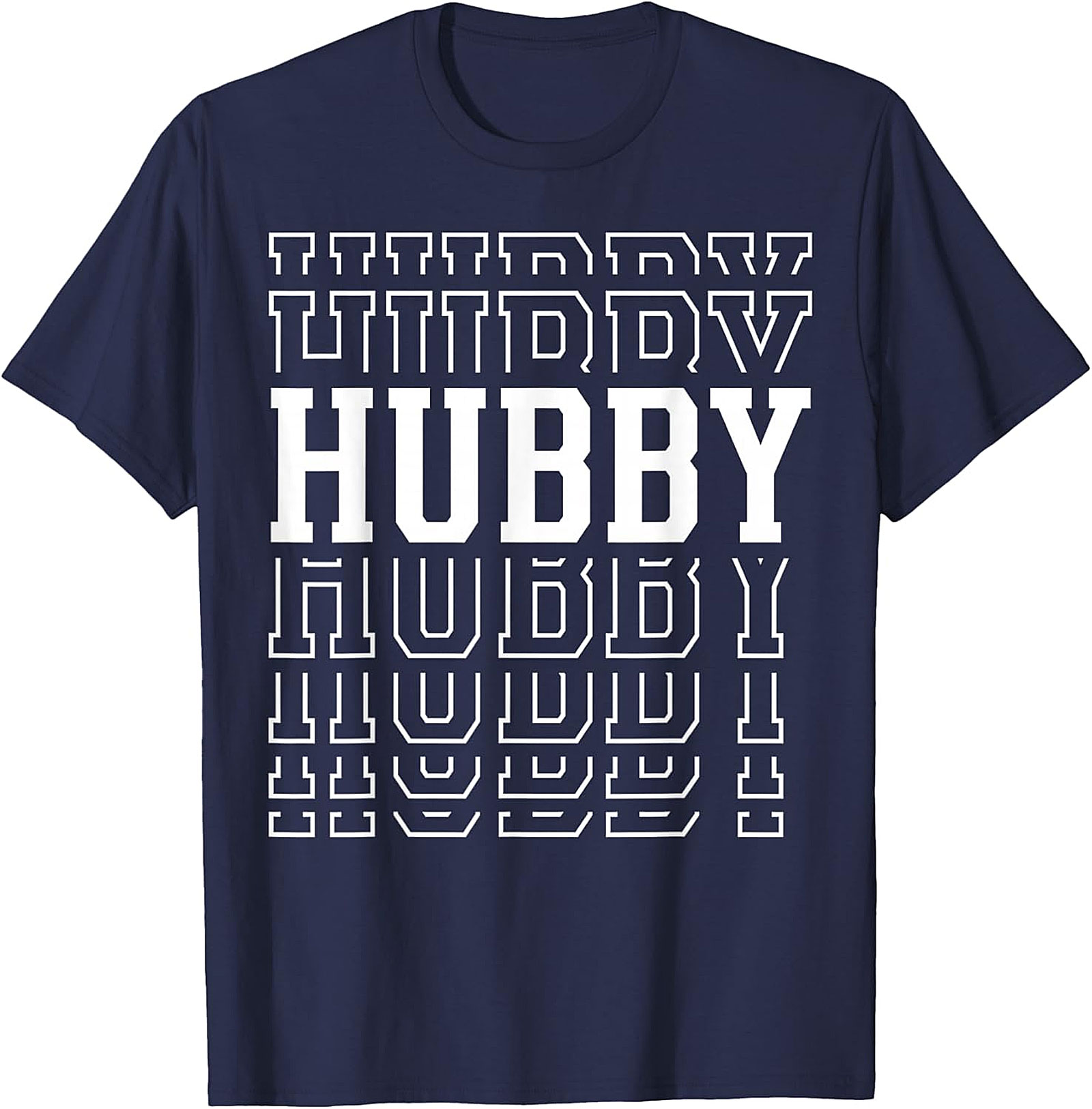 Stacked Hubby Graphic Tee | Soft Cotton Husband Gift Shirt