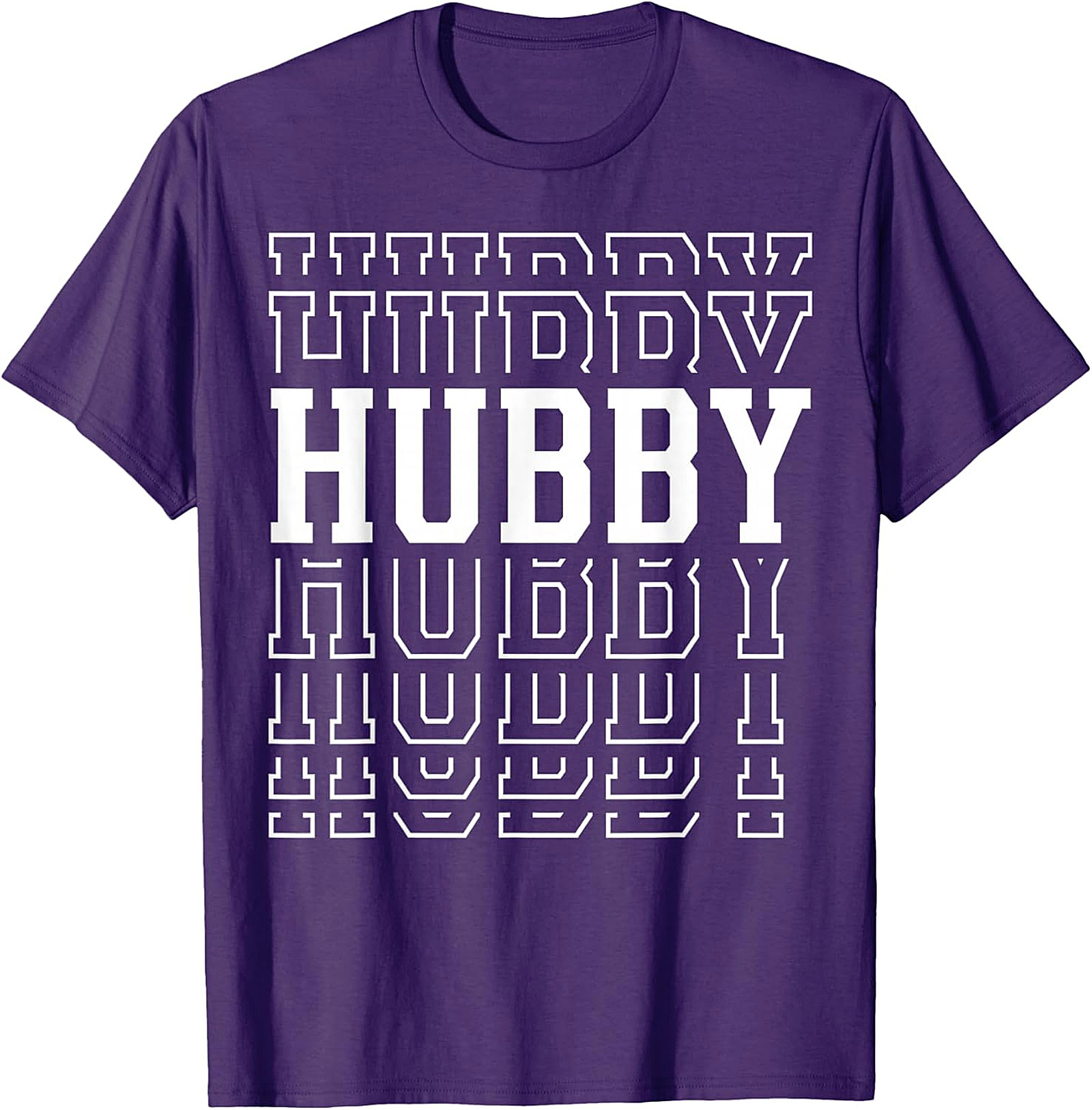 Stacked Hubby Graphic Tee | Soft Cotton Husband Gift Shirt