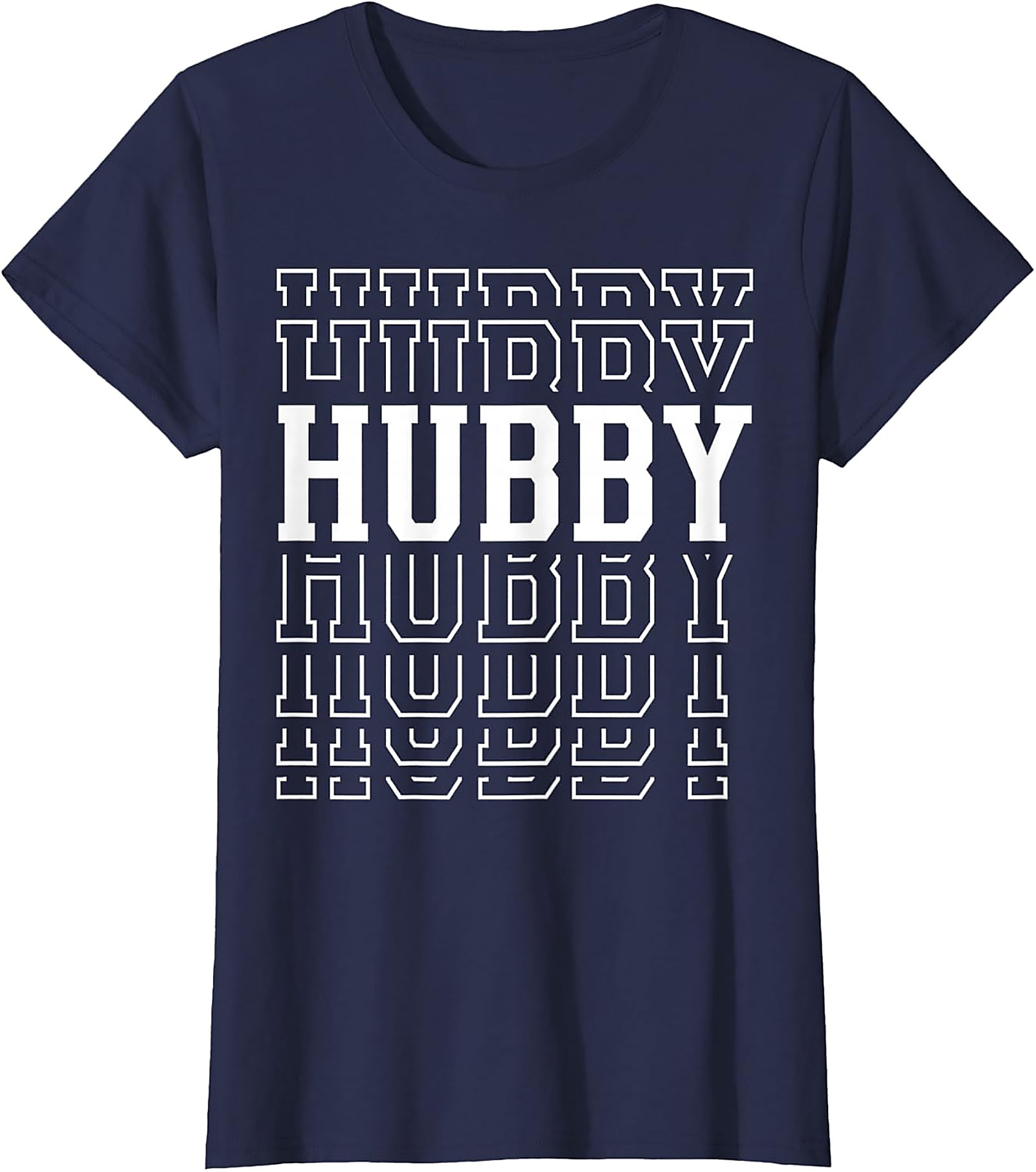 Stacked Hubby Graphic Tee | Soft Cotton Husband Gift Shirt