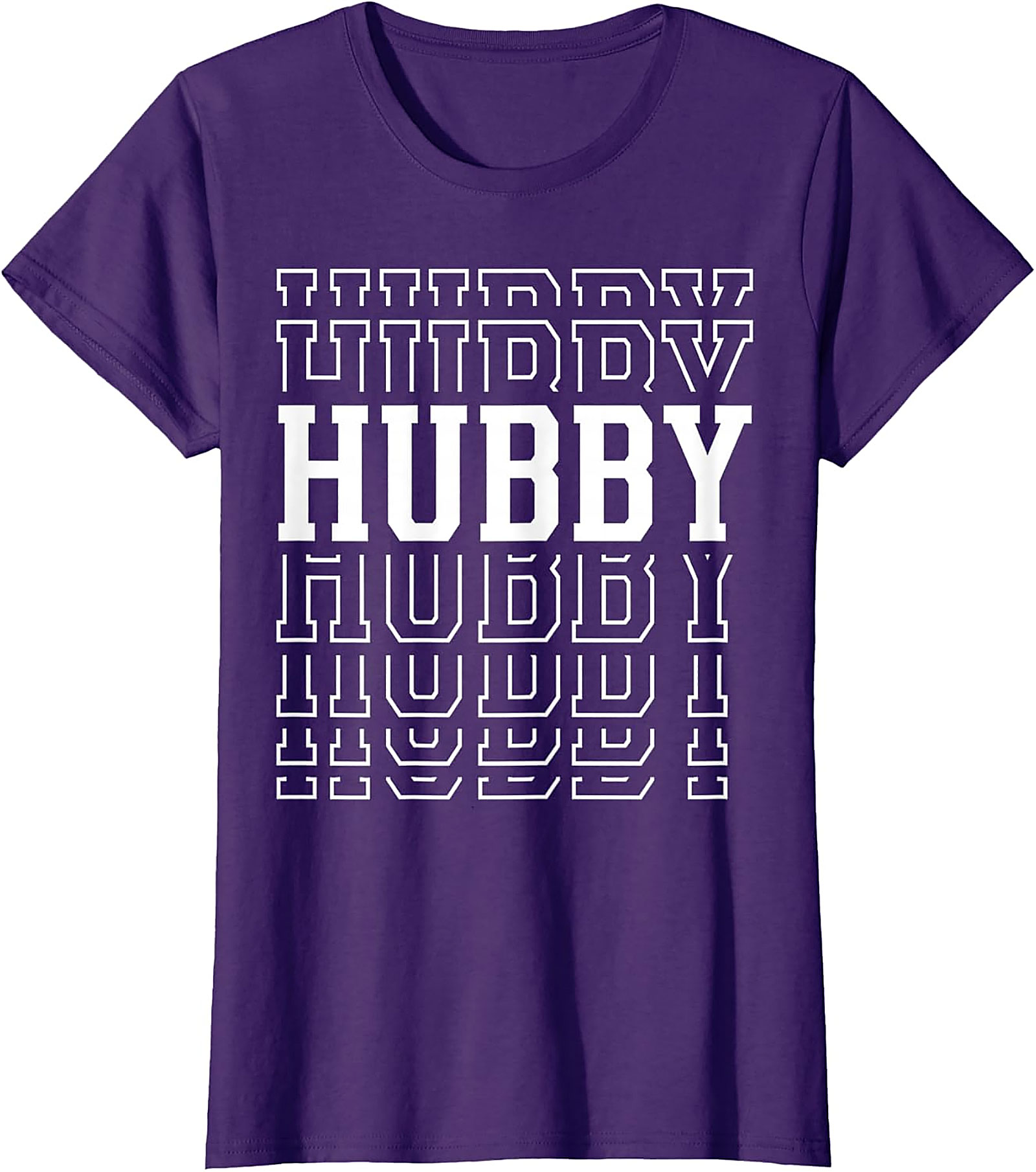 Stacked Hubby Graphic Tee | Soft Cotton Husband Gift Shirt