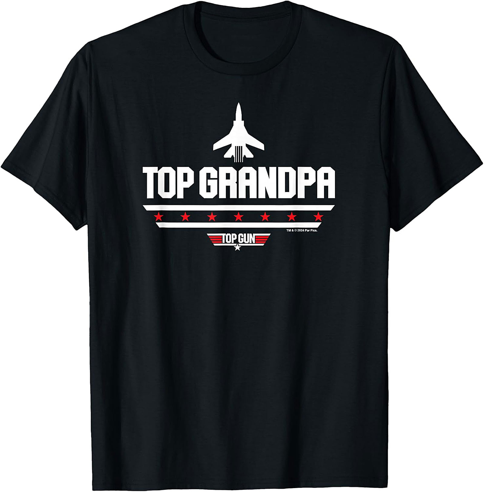 Top Grandpa T-Shirt | Funny Top Gun Inspired Graphic Tee