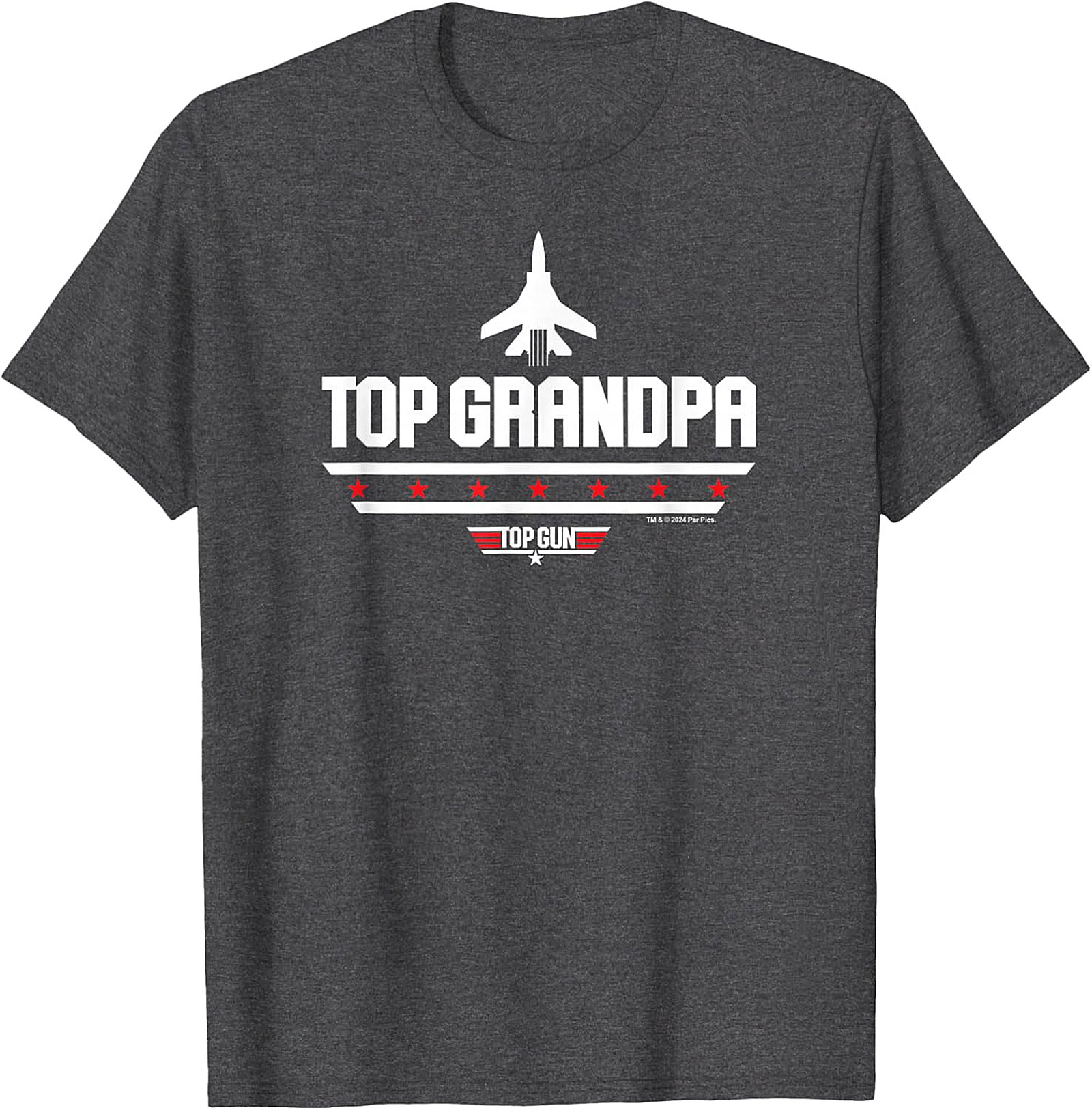 Top Grandpa T-Shirt | Funny Top Gun Inspired Graphic Tee