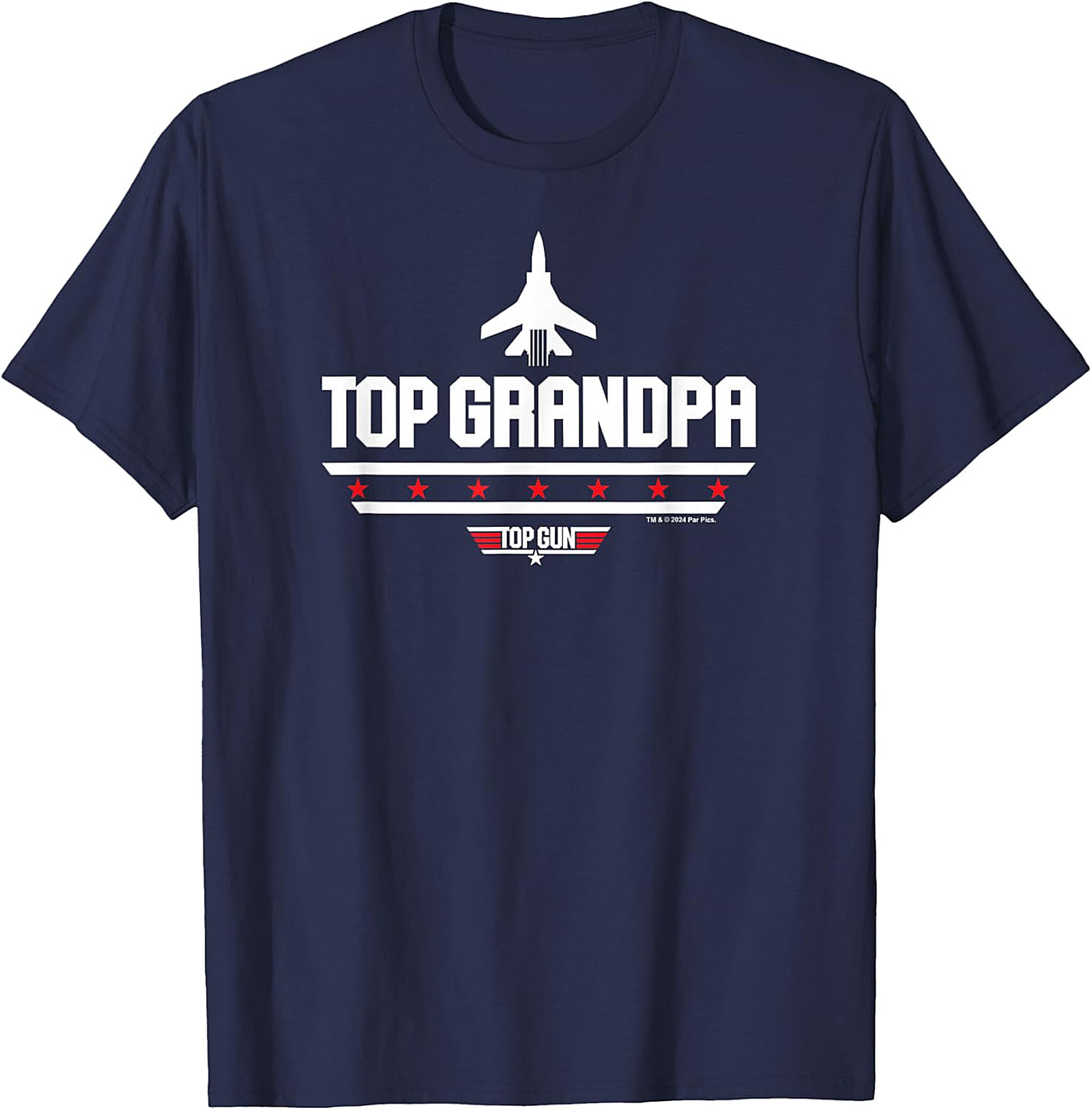 Top Grandpa T-Shirt | Funny Top Gun Inspired Graphic Tee