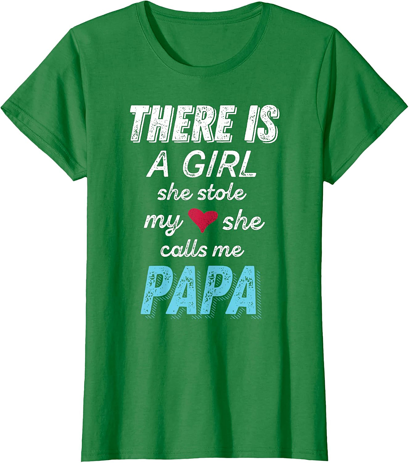  Papa Girl Stole My Heart T-Shirt | Proud Dad Gift Tee