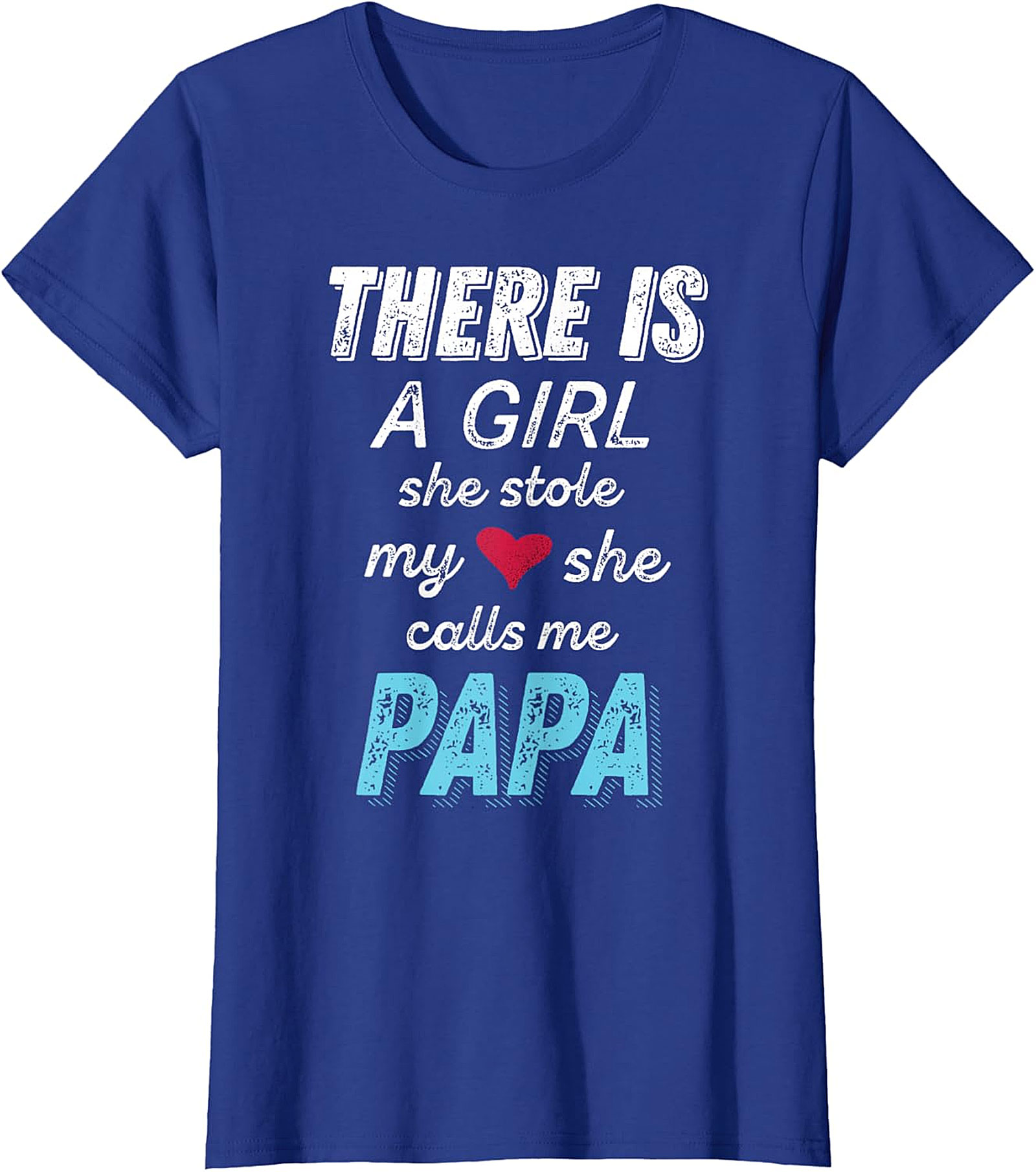  Papa Girl Stole My Heart T-Shirt | Proud Dad Gift Tee