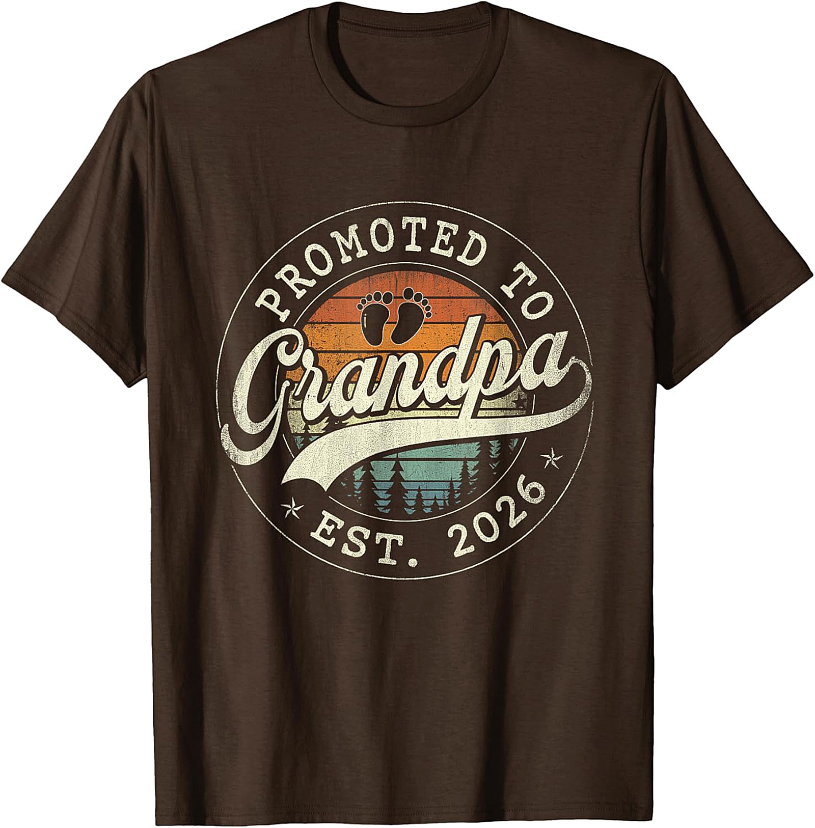 Promoted to Grandpa Est. 2026 T-Shirt | New Grandpa Gift