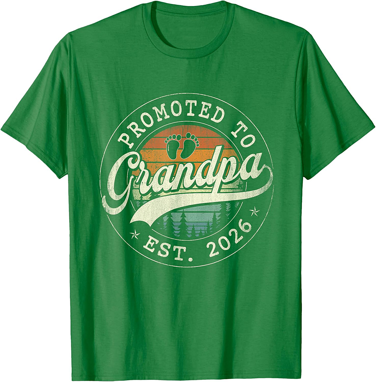 Promoted to Grandpa Est. 2026 T-Shirt | New Grandpa Gift