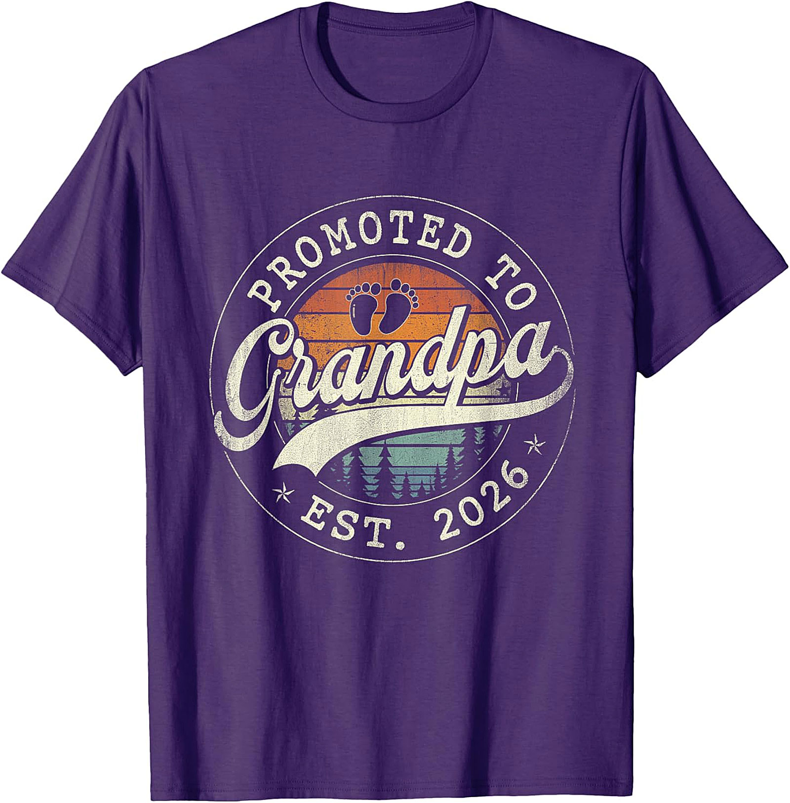 Promoted to Grandpa Est. 2026 T-Shirt | New Grandpa Gift