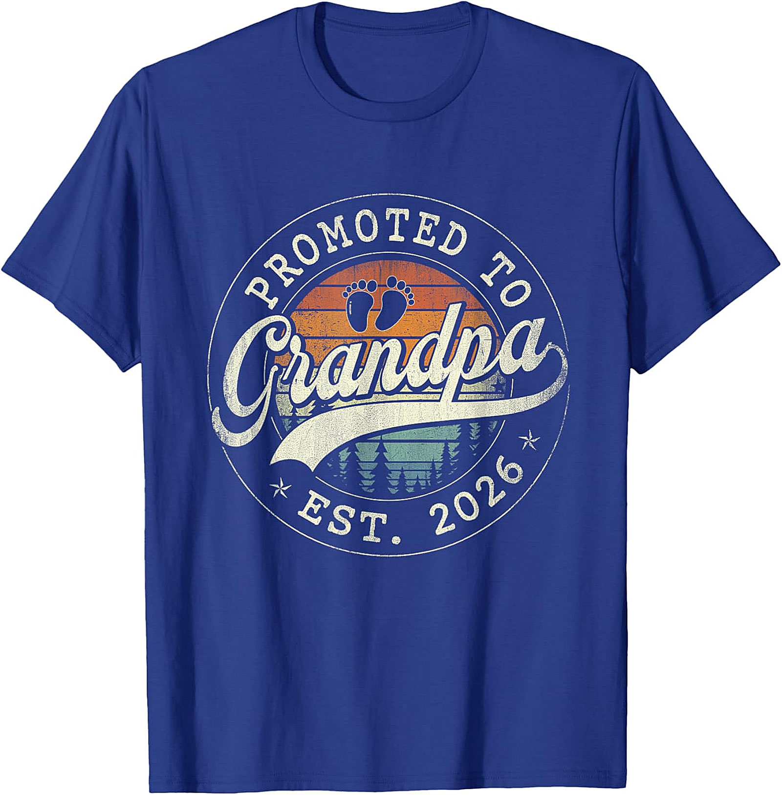 Promoted to Grandpa Est. 2026 T-Shirt | New Grandpa Gift