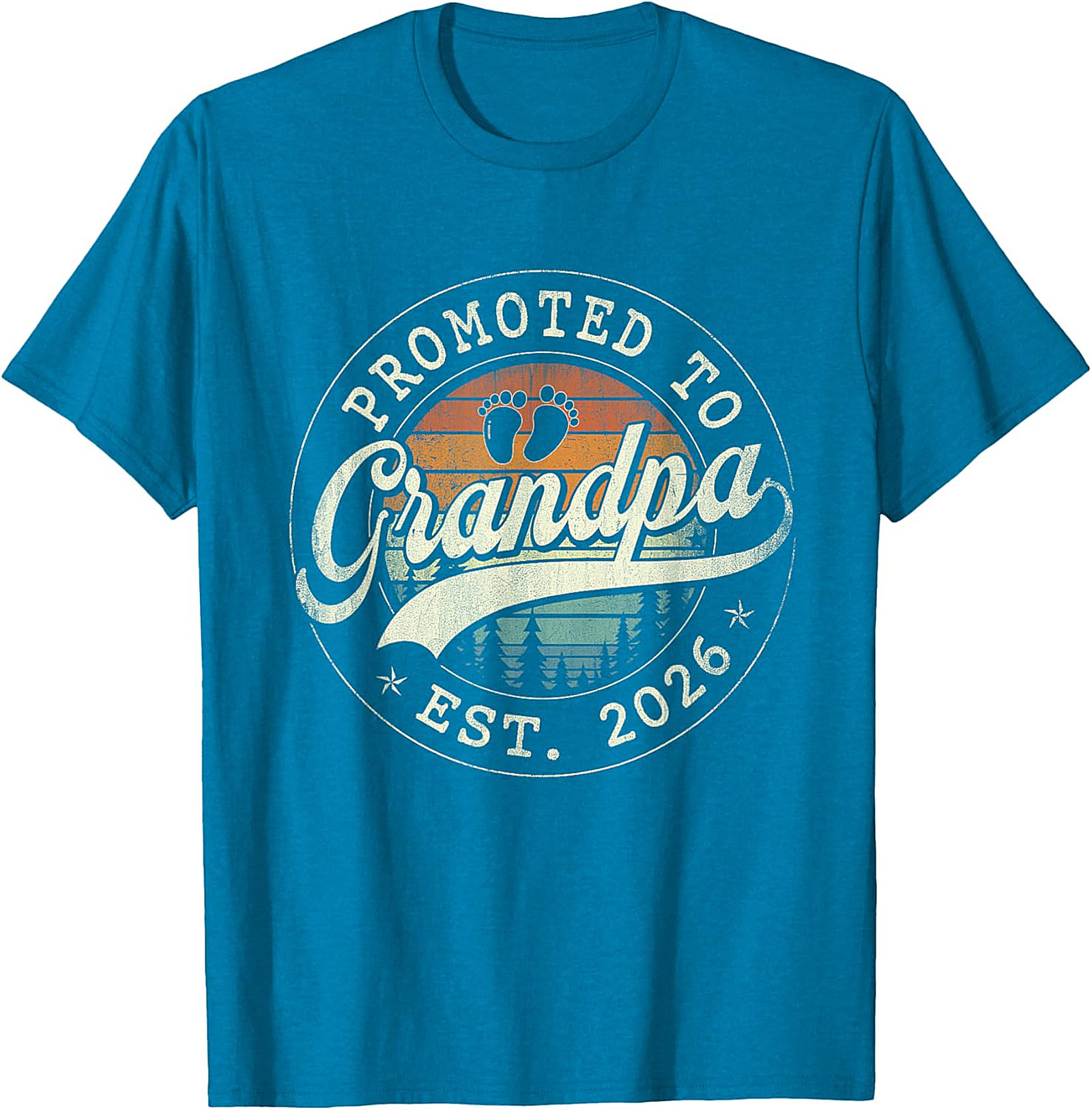 Promoted to Grandpa Est. 2026 T-Shirt | New Grandpa Gift