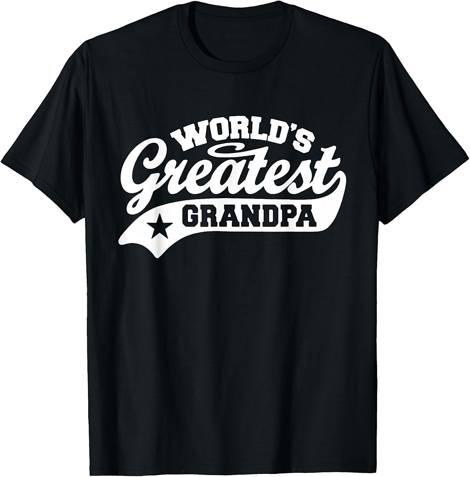 World's Greatest Grandpa T-Shirt | Best Gift Tee for Men