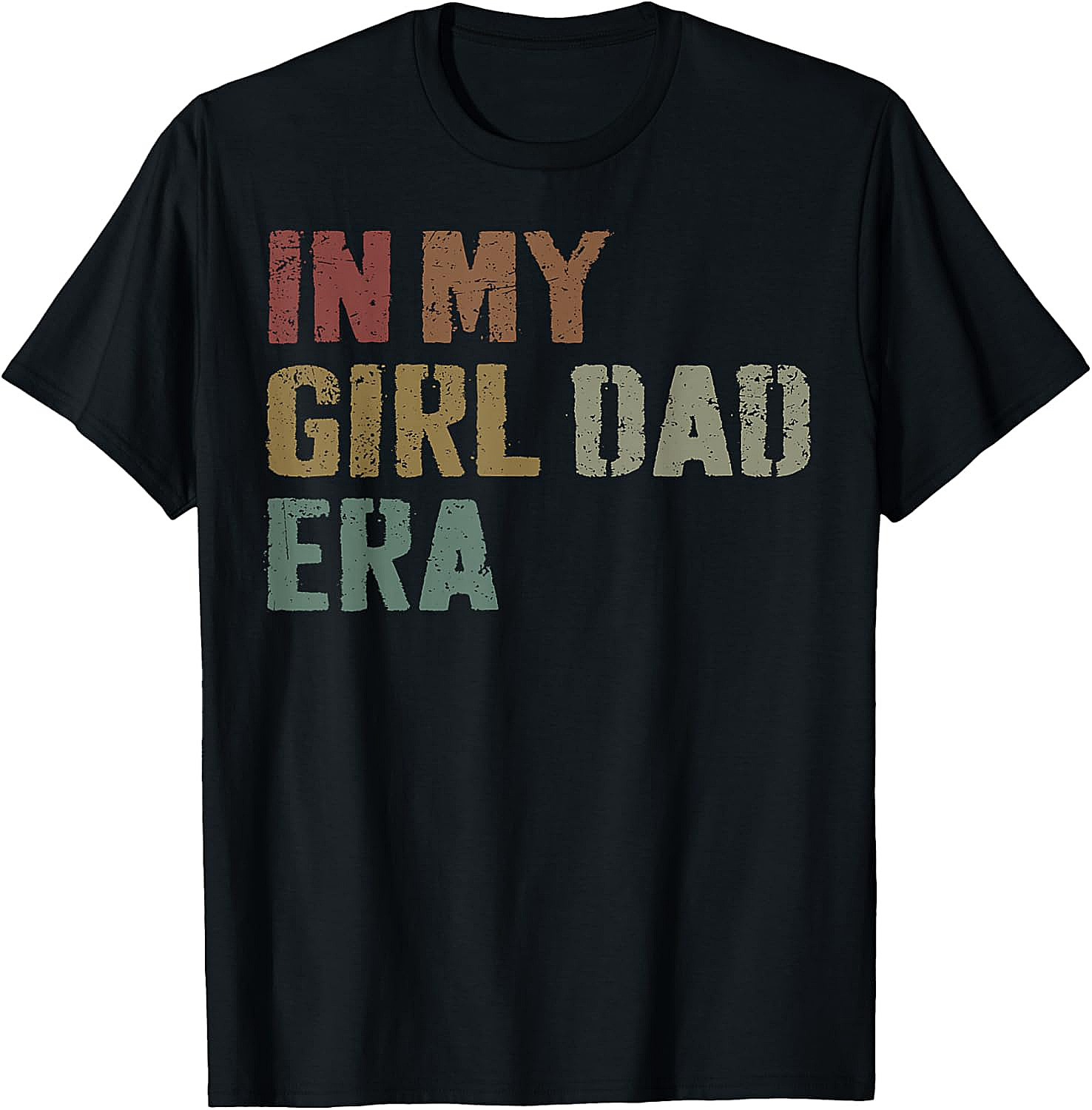 In My Girl Dad Era T-Shirt Retro Fatherhood Graphic Tee