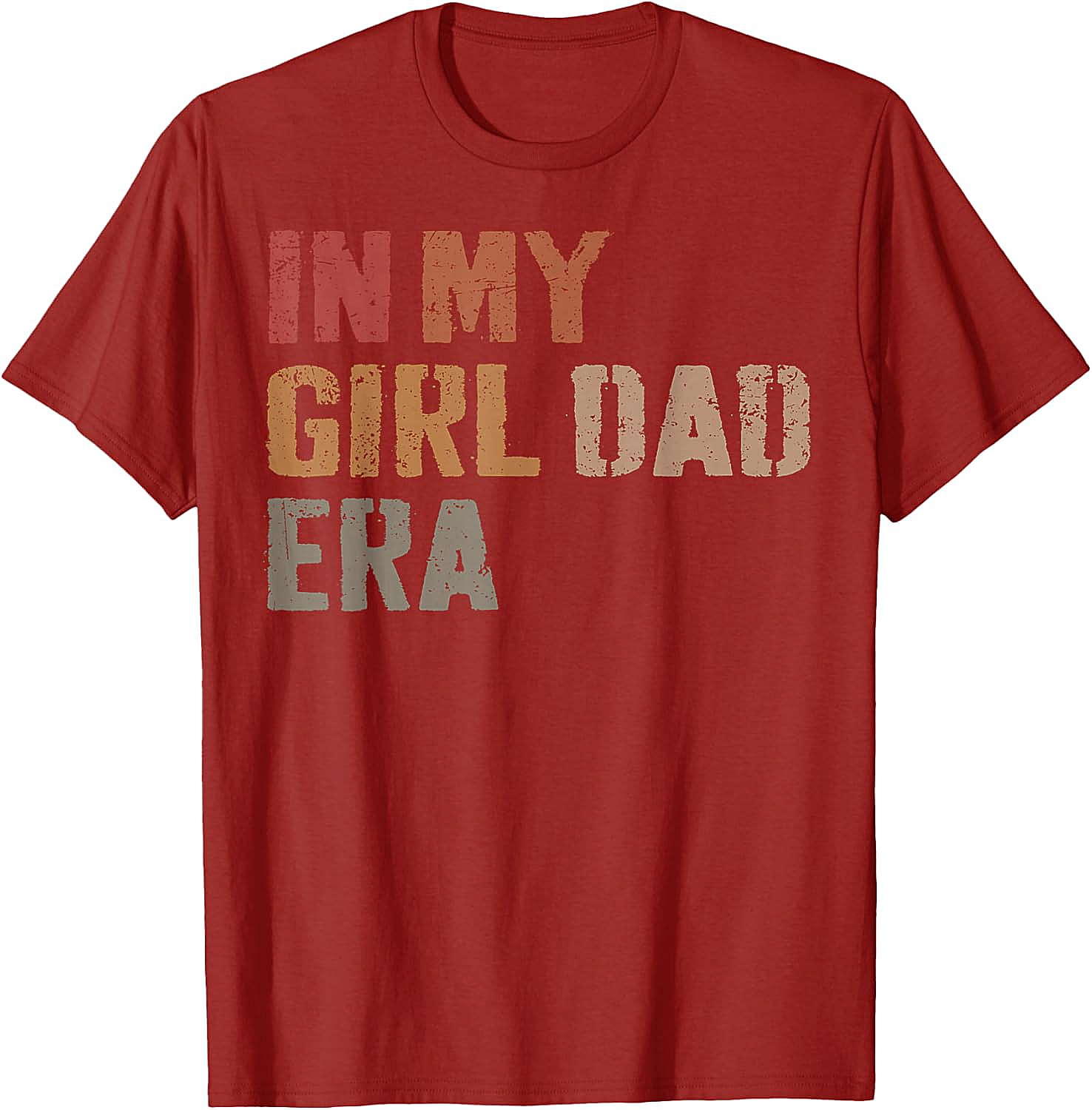 In My Girl Dad Era T-Shirt Retro Fatherhood Graphic Tee