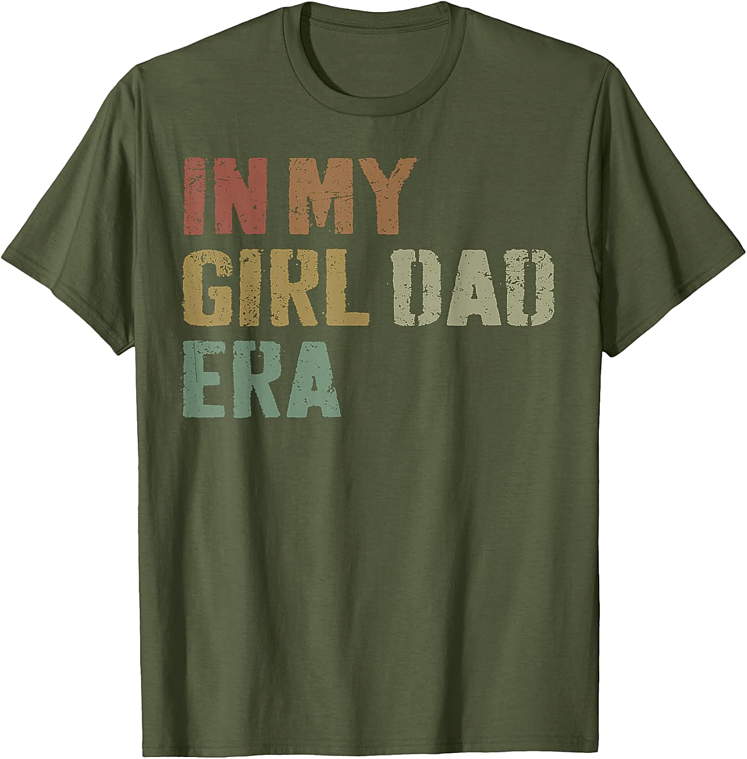 In My Girl Dad Era T-Shirt Retro Fatherhood Graphic Tee