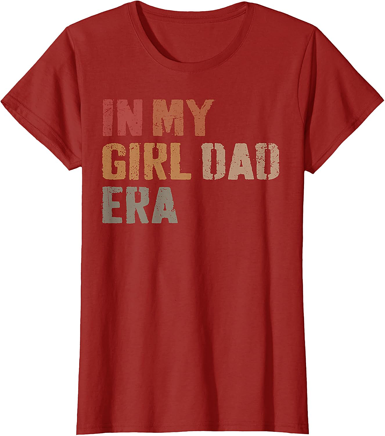 In My Girl Dad Era T-Shirt Retro Fatherhood Graphic Tee