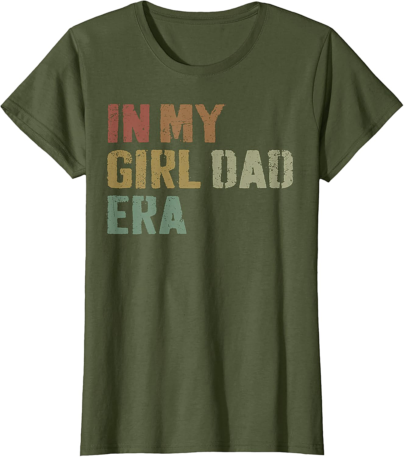 In My Girl Dad Era T-Shirt Retro Fatherhood Graphic Tee