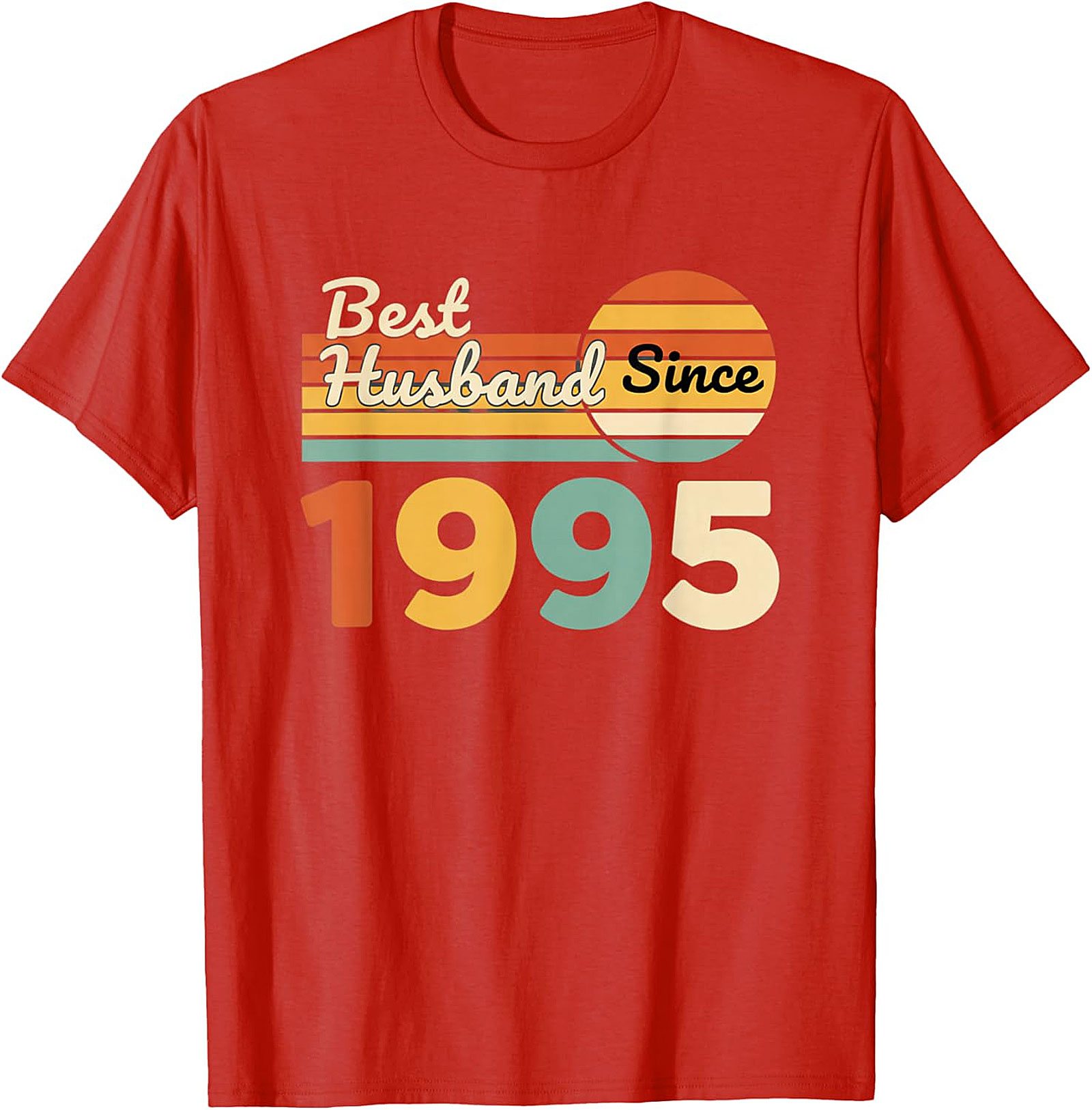 Best Husband Since 1995 T-shirt | Vintage Anniversary Gift