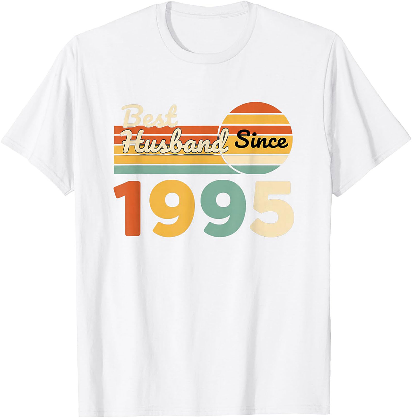 Best Husband Since 1995 T-shirt | Vintage Anniversary Gift