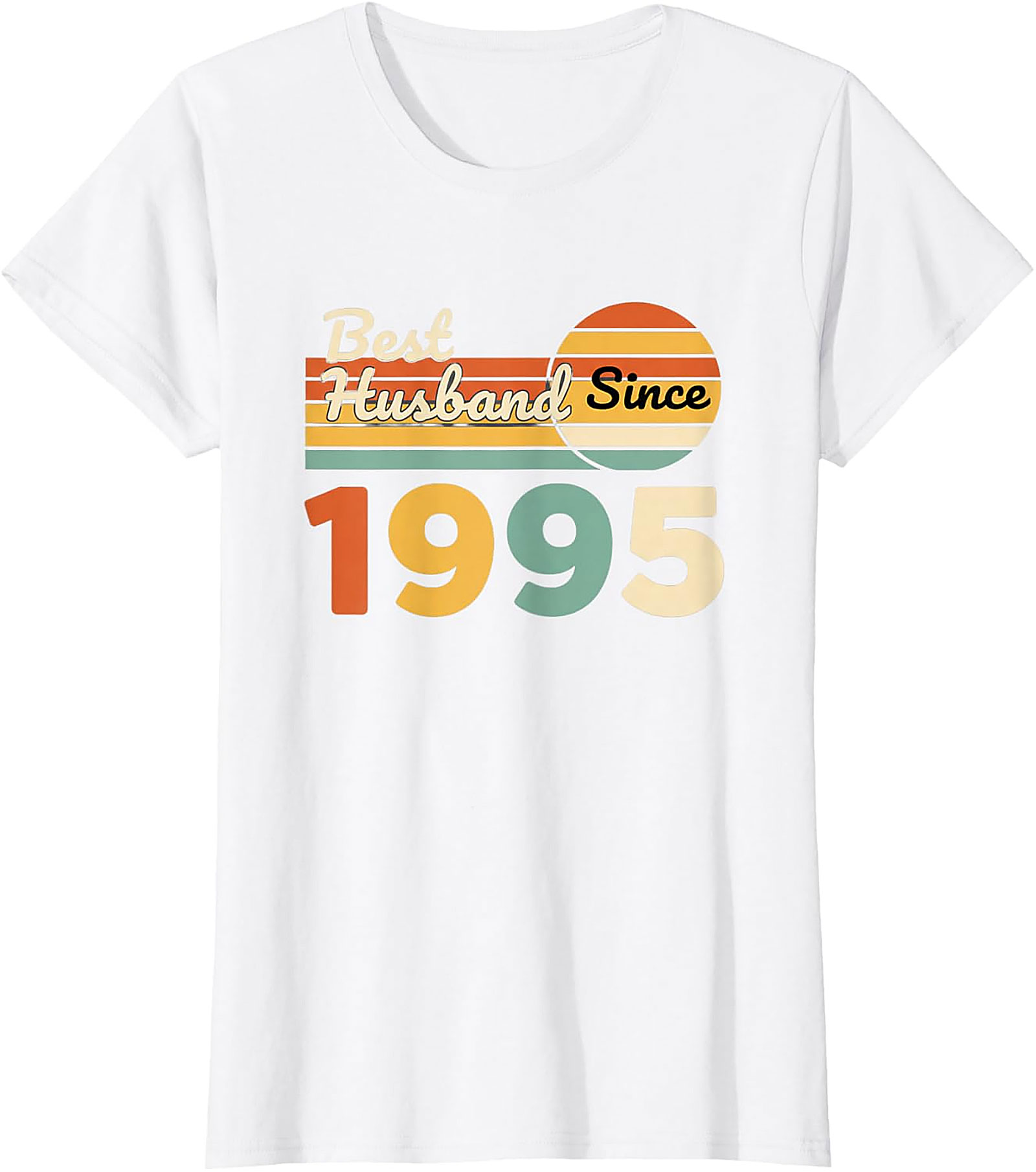Best Husband Since 1995 T-shirt | Vintage Anniversary Gift