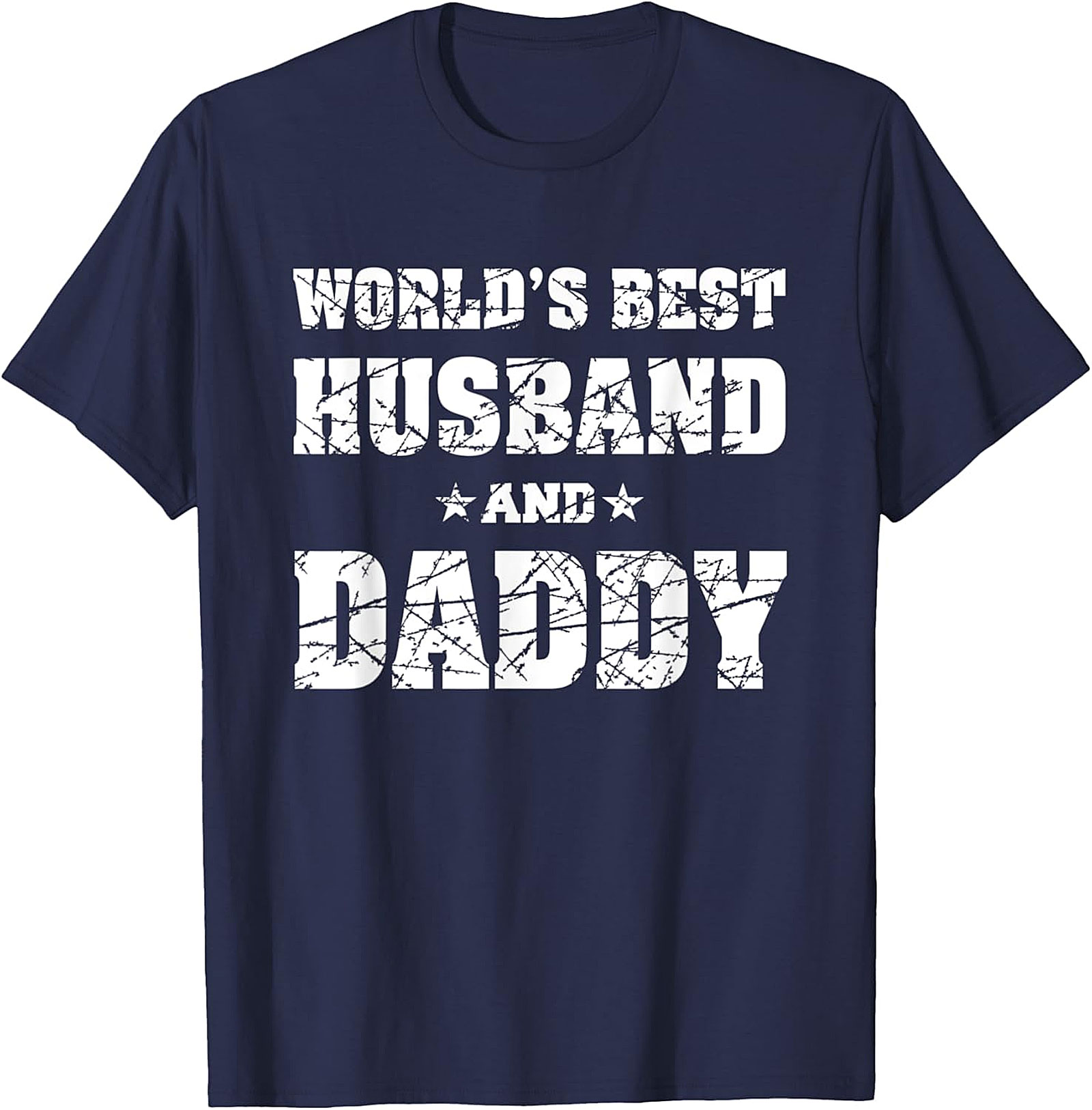 World's Best Husband and Daddy T-shirt | Comfy Dad Gift