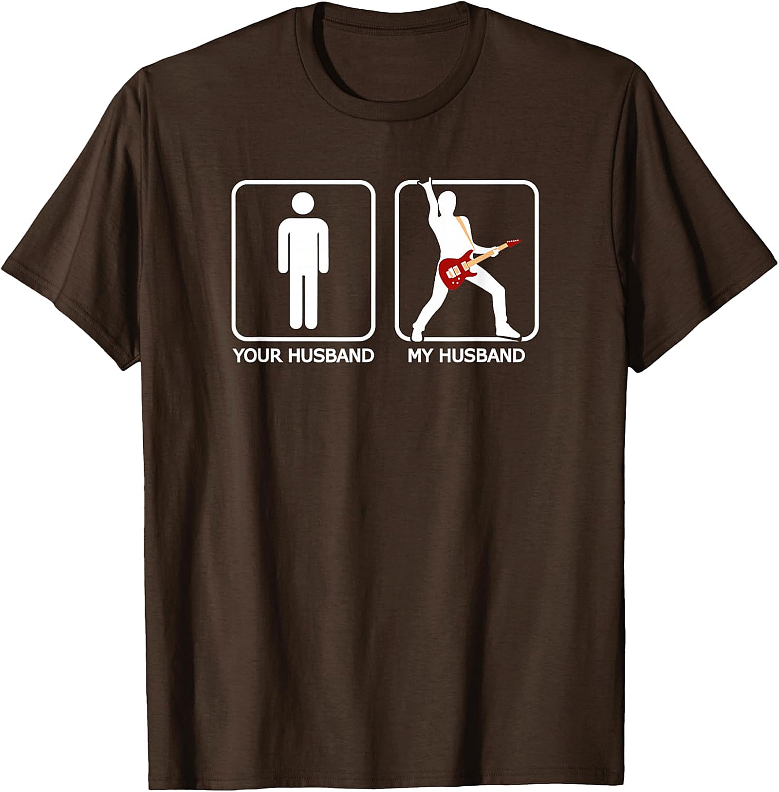 Guitar Husband T-Shirt - Funny Rockstar Husband Tee