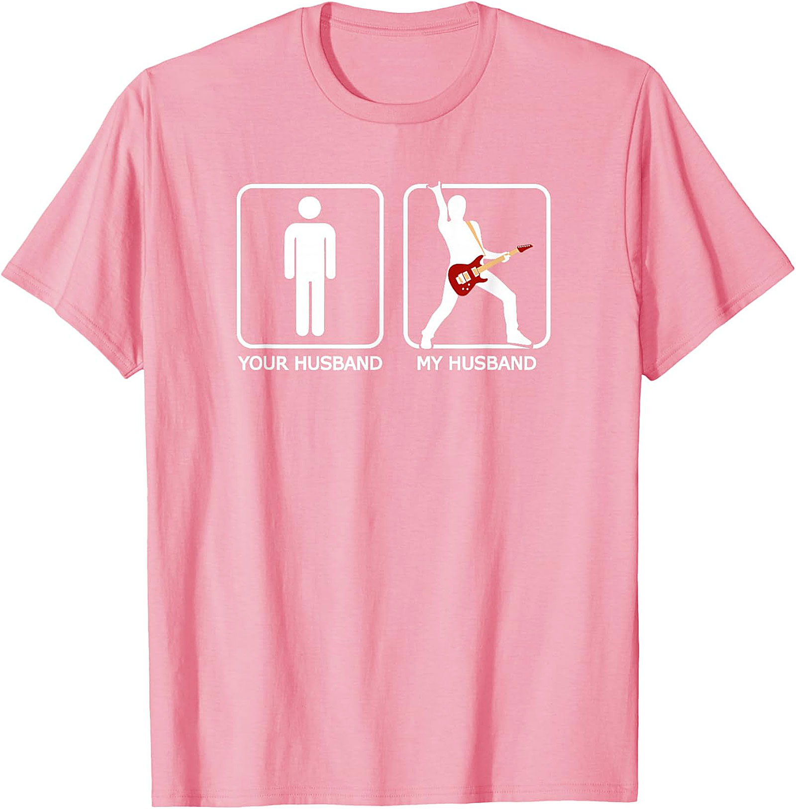 Guitar Husband T-Shirt - Funny Rockstar Husband Tee