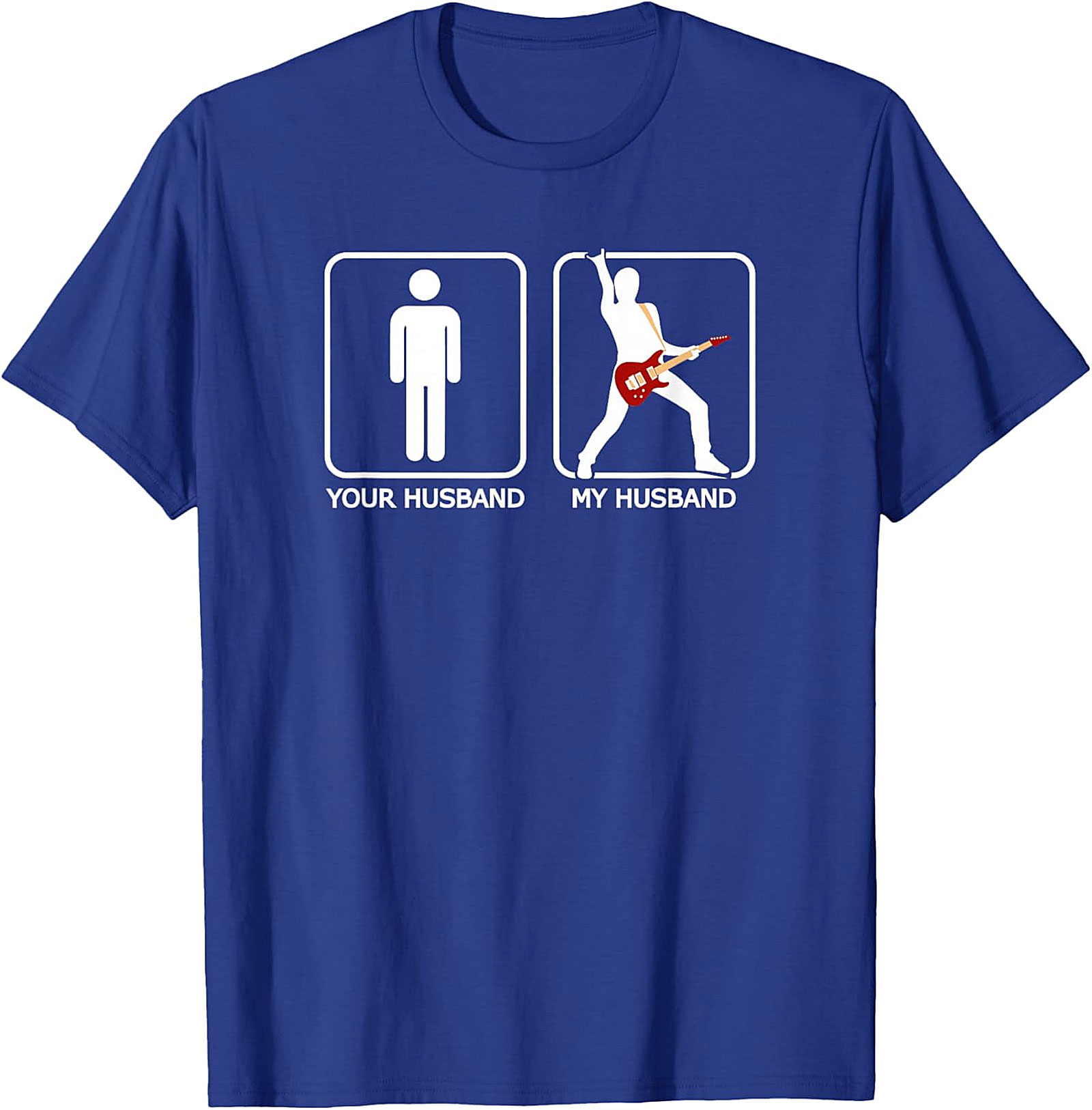 Guitar Husband T-Shirt - Funny Rockstar Husband Tee