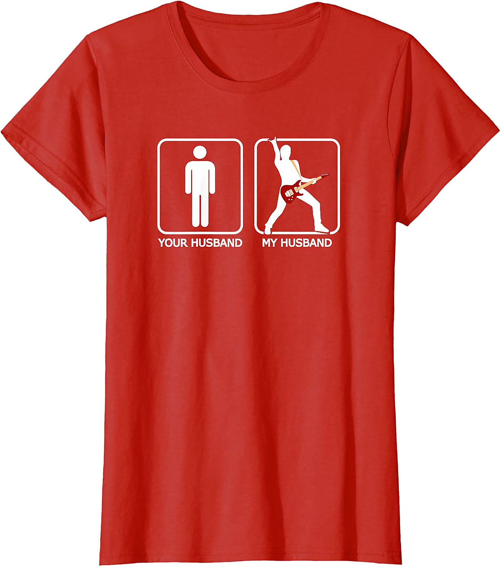 Guitar Husband T-Shirt - Funny Rockstar Husband Tee