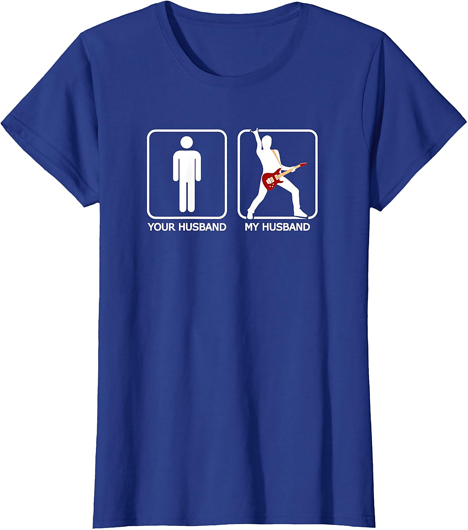 Guitar Husband T-Shirt - Funny Rockstar Husband Tee