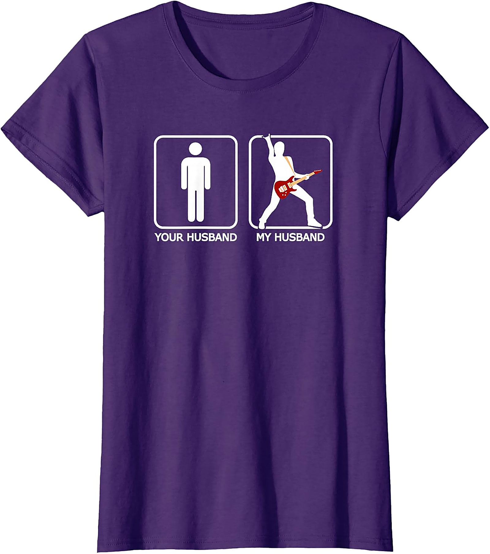 Guitar Husband T-Shirt - Funny Rockstar Husband Tee
