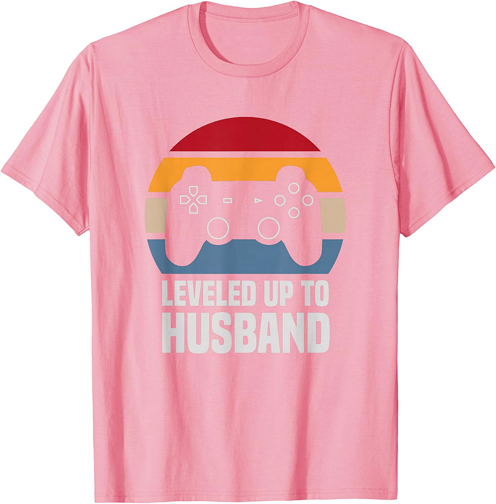 Leveled Up To Husband T-Shirt | Funny Gamer Husband Tee