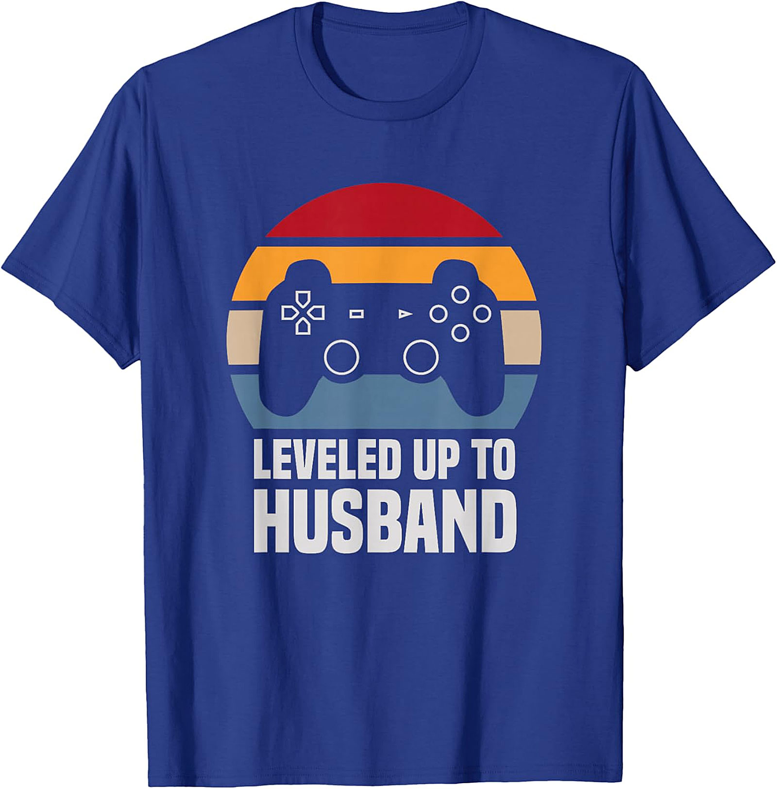 Leveled Up To Husband T-Shirt | Funny Gamer Husband Tee