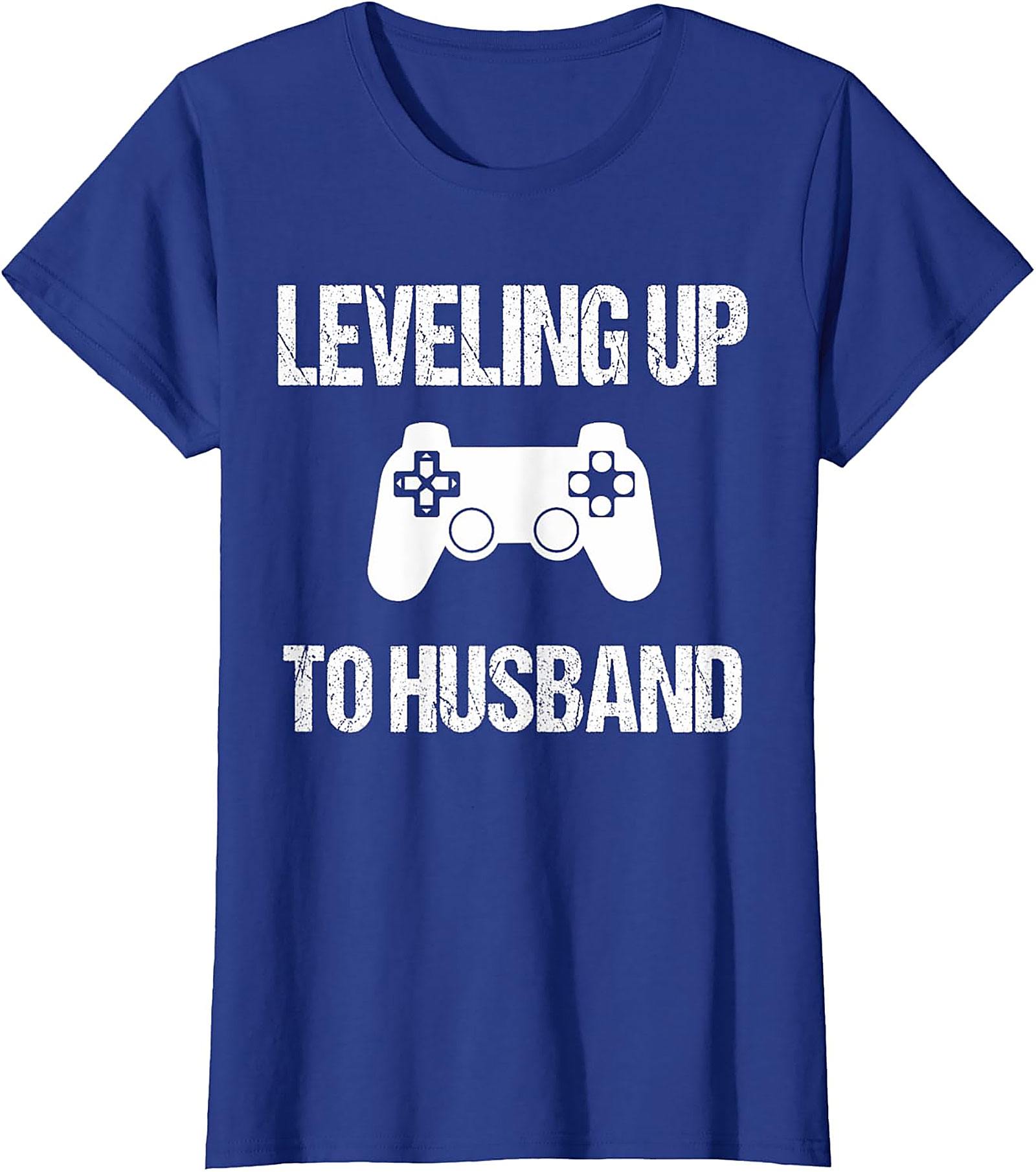 Leveling Up To Husband T-Shirt | Gamer Groom Gift Tee