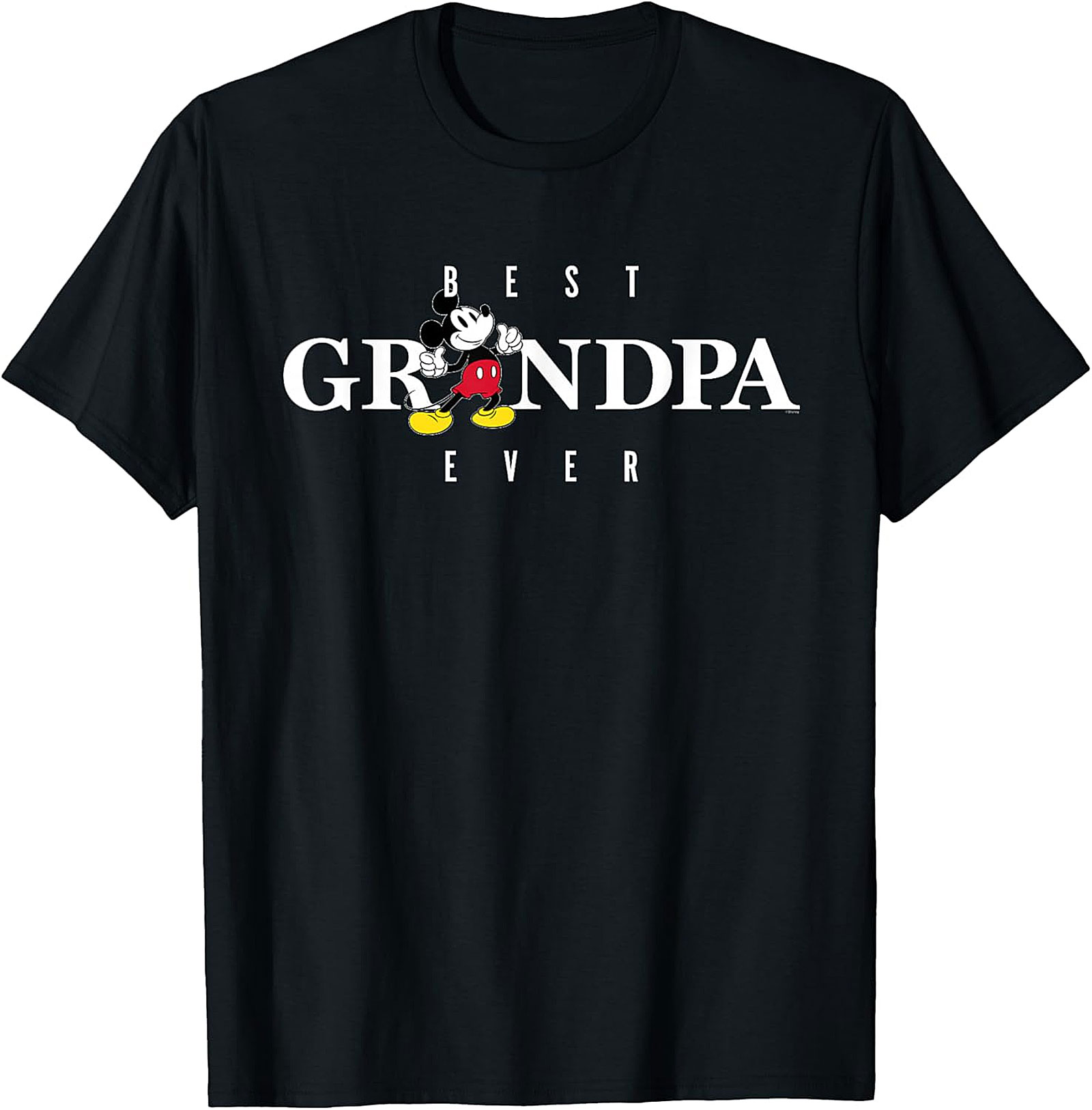 Best Grandpa Mickey T-Shirt - Disney Inspired Gift for Him