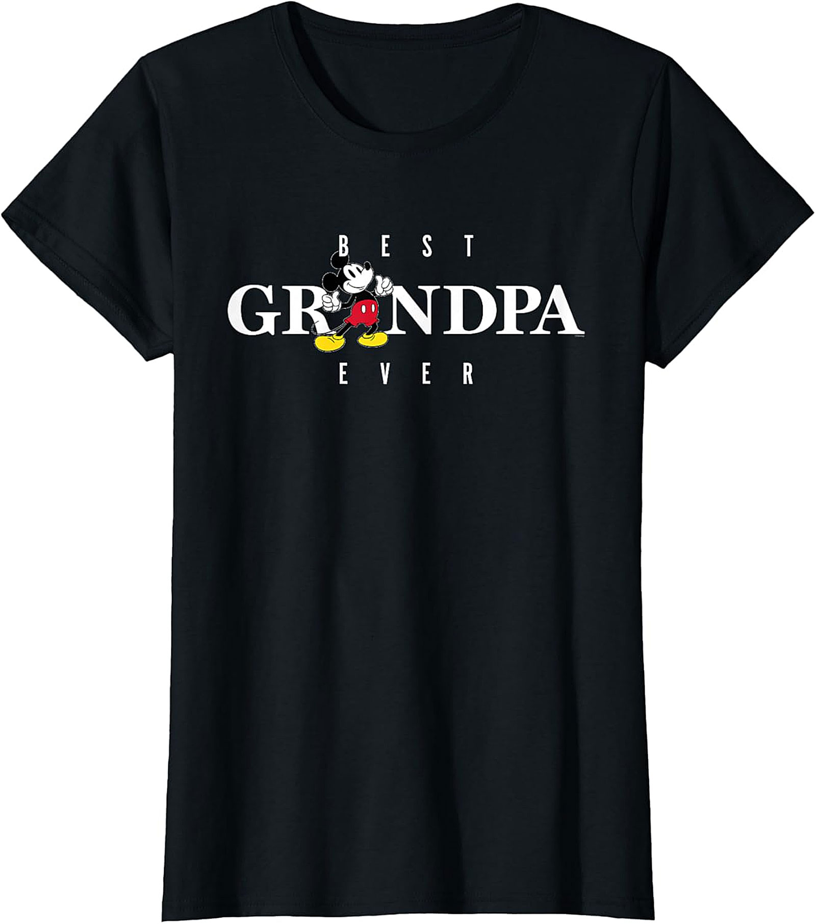 Best Grandpa Mickey T-Shirt - Disney Inspired Gift for Him