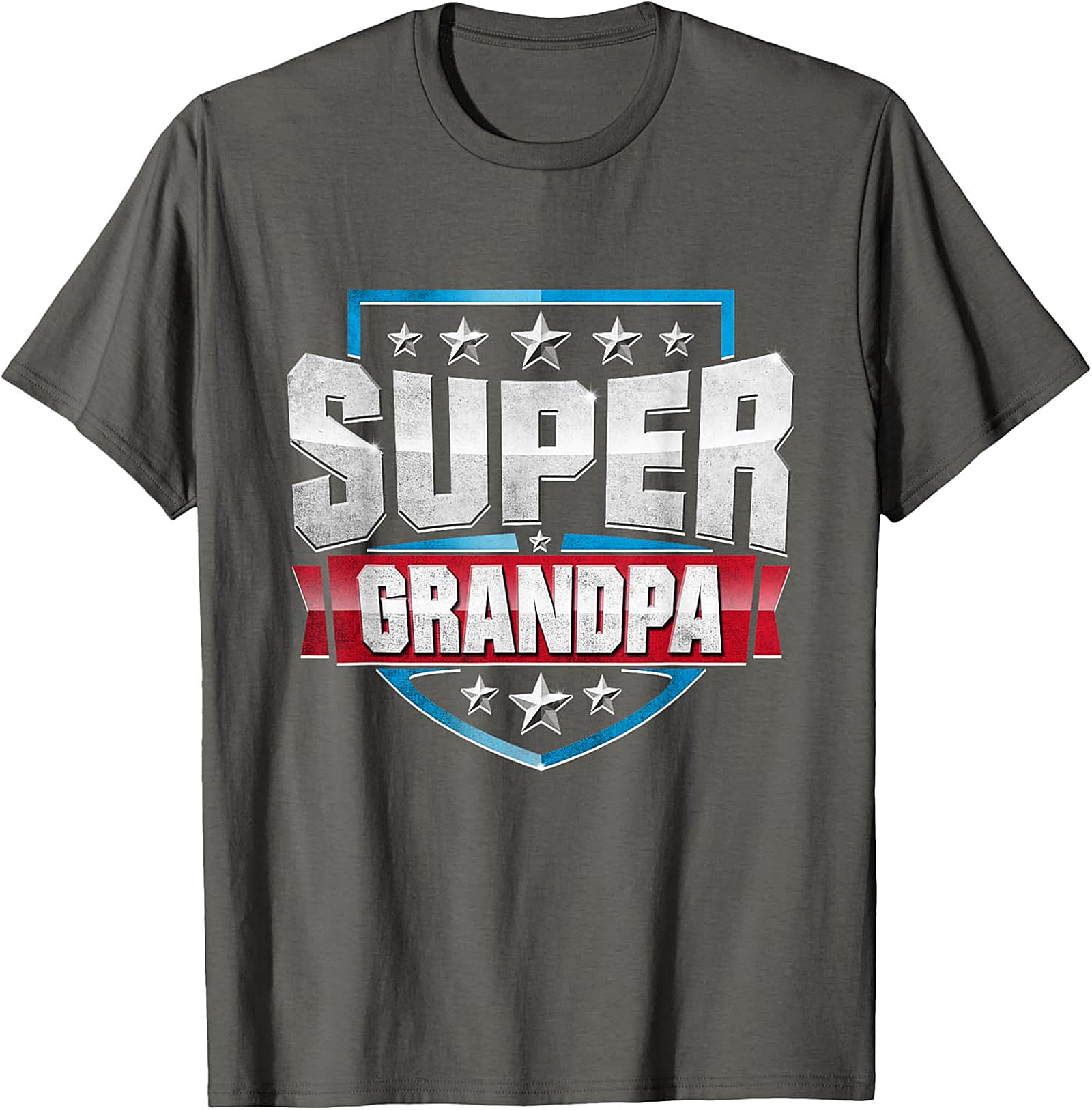 Super Grandpa T-Shirt | Heroic Graphic Tee for Men