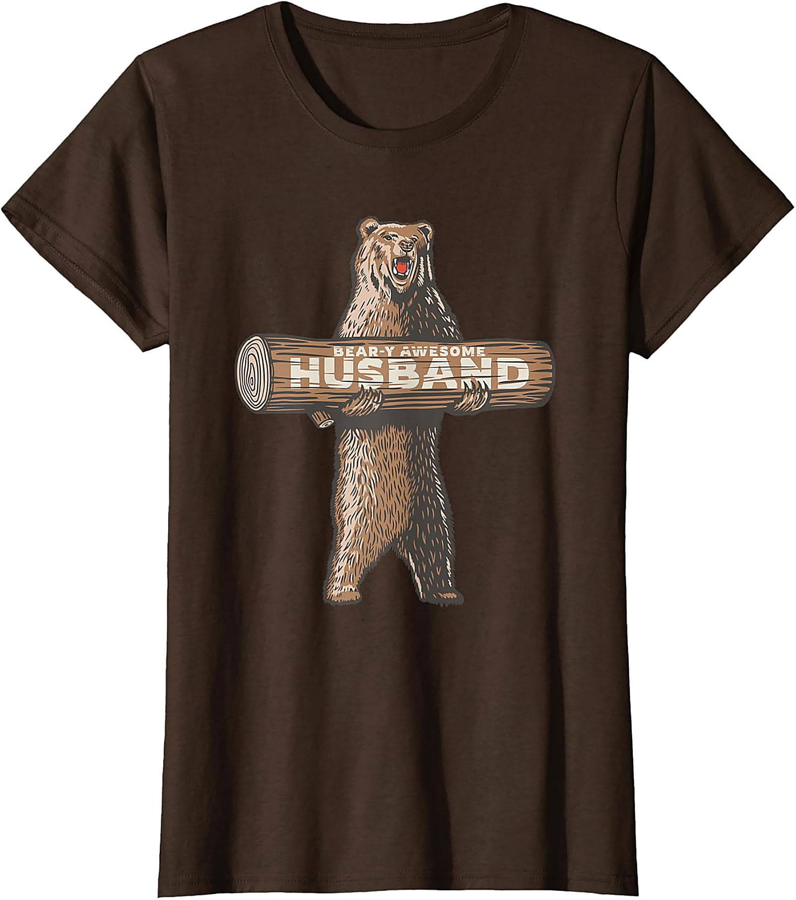 Bear-y Awesome Husband T-shirt | Funny Gift Graphic Tee