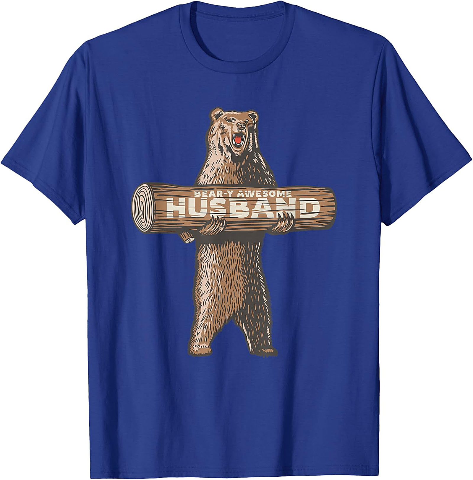 Bear-y Awesome Husband T-shirt | Funny Gift Graphic Tee