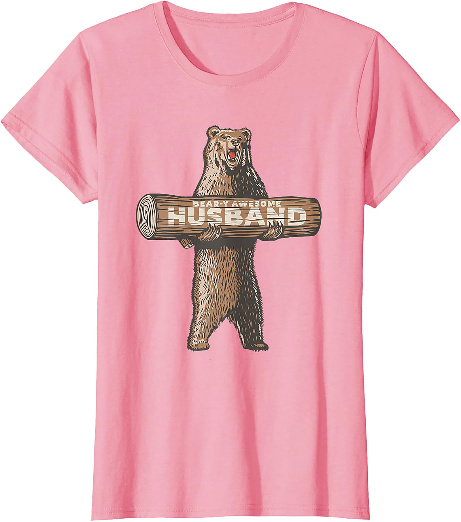 Bear-y Awesome Husband T-shirt | Funny Gift Graphic Tee