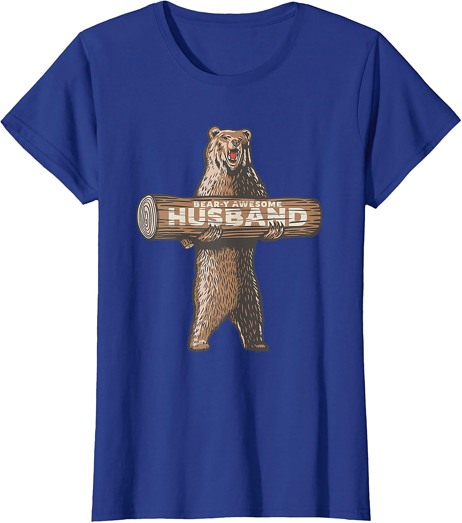 Bear-y Awesome Husband T-shirt | Funny Gift Graphic Tee