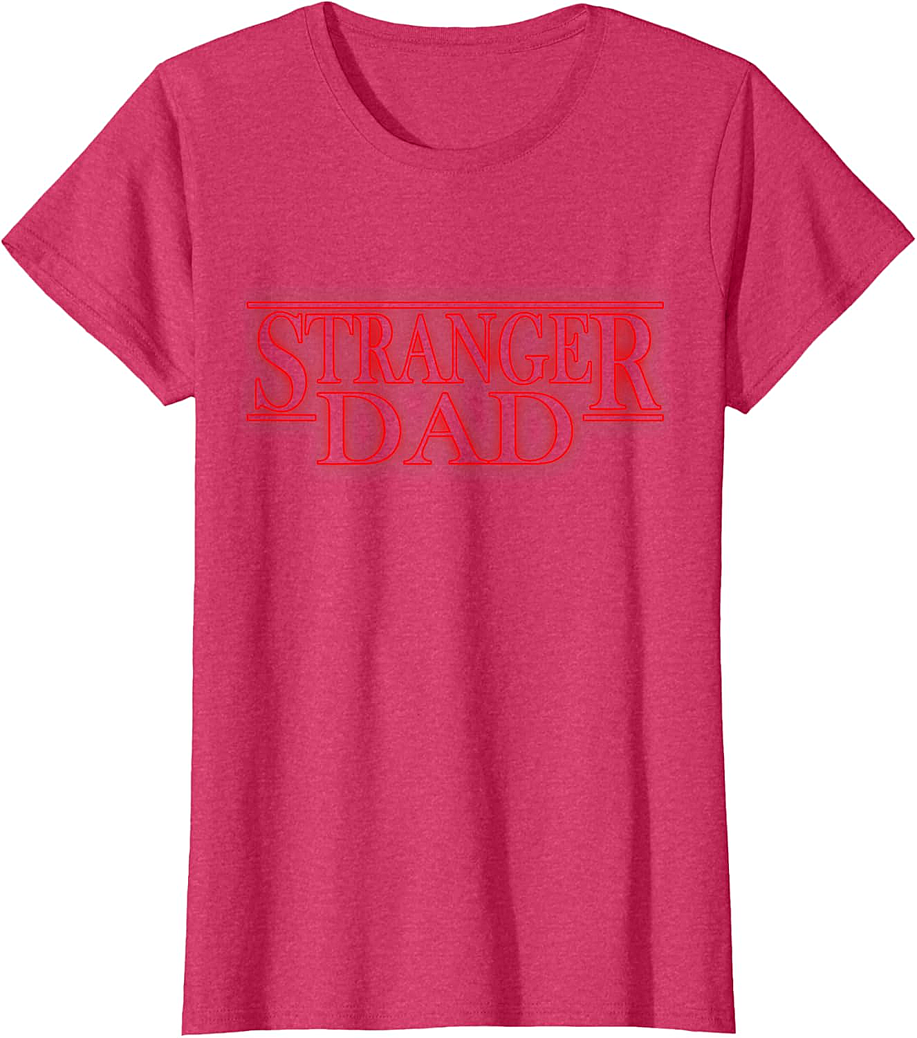 Stranger Dad T-shirt Funny Retro Graphic Tee for Dads