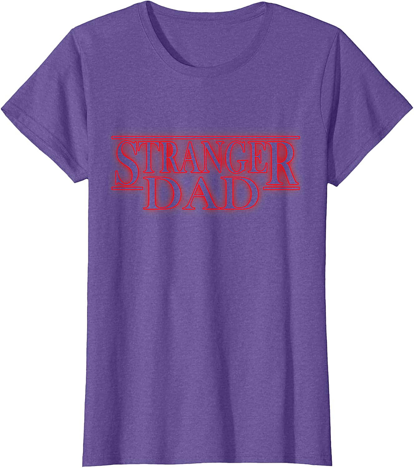 Stranger Dad T-shirt Funny Retro Graphic Tee for Dads