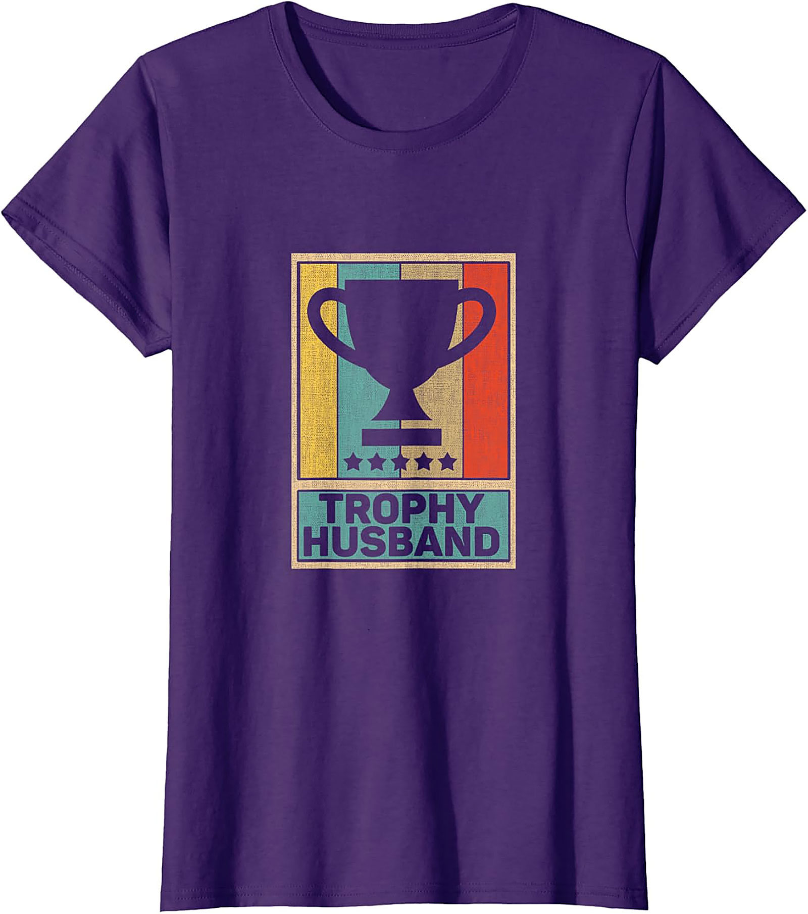 Retro Trophy Husband T-Shirt | Funny Vintage Graphic Tee