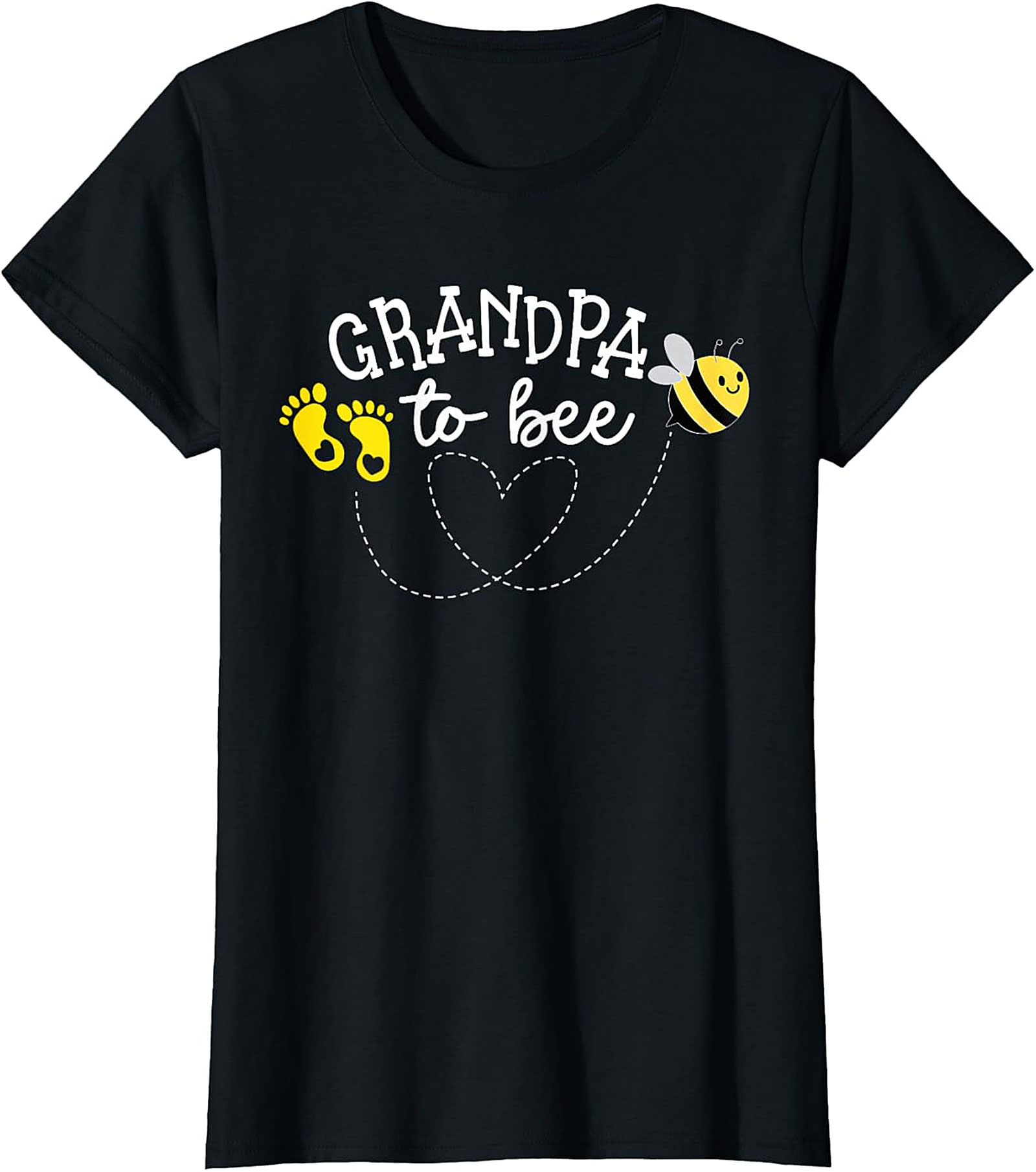 Grandpa To Bee T-Shirt | Cute Pregnancy Announcement Tee