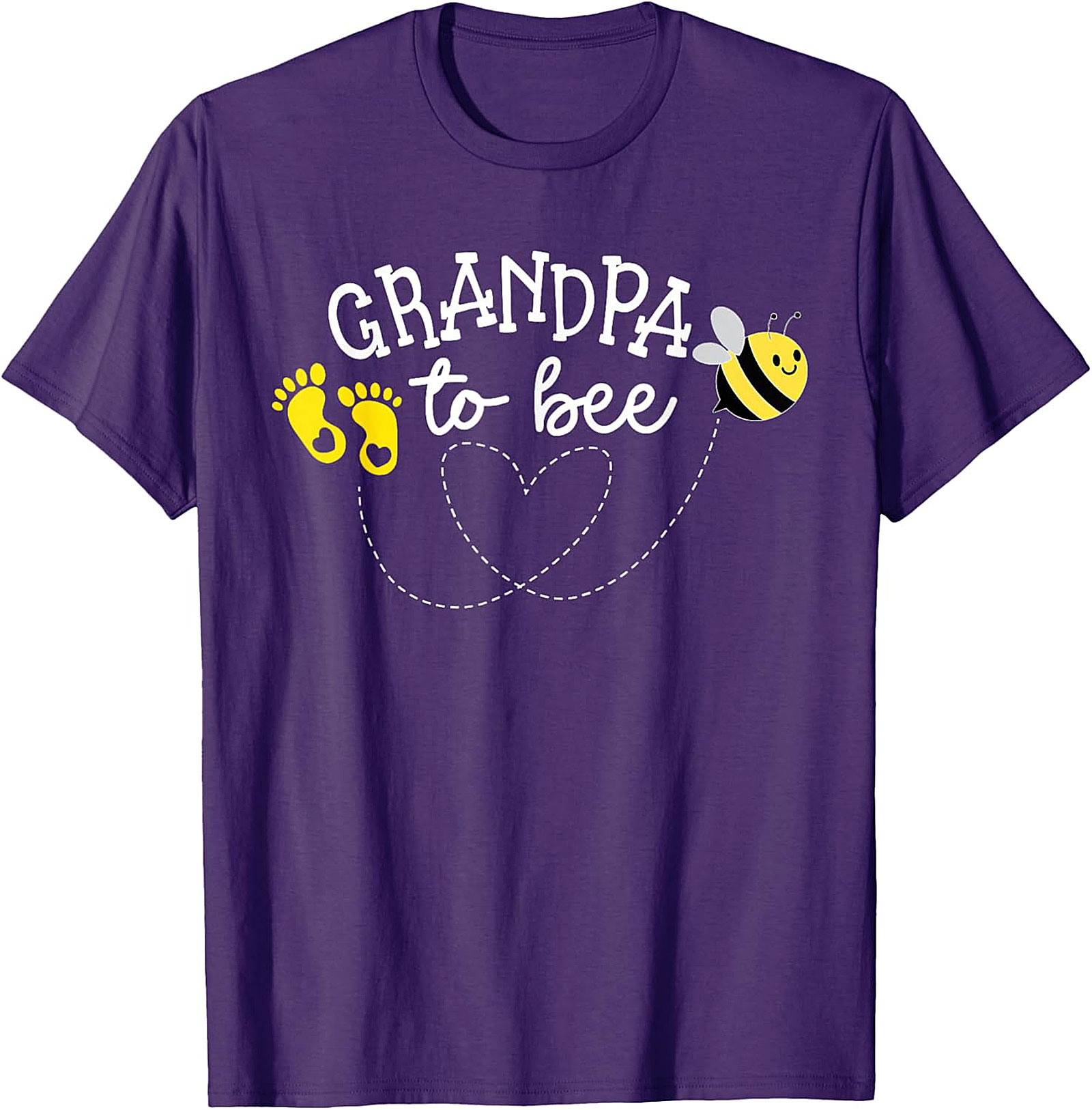 Grandpa To Bee T-Shirt | Cute Pregnancy Announcement Tee